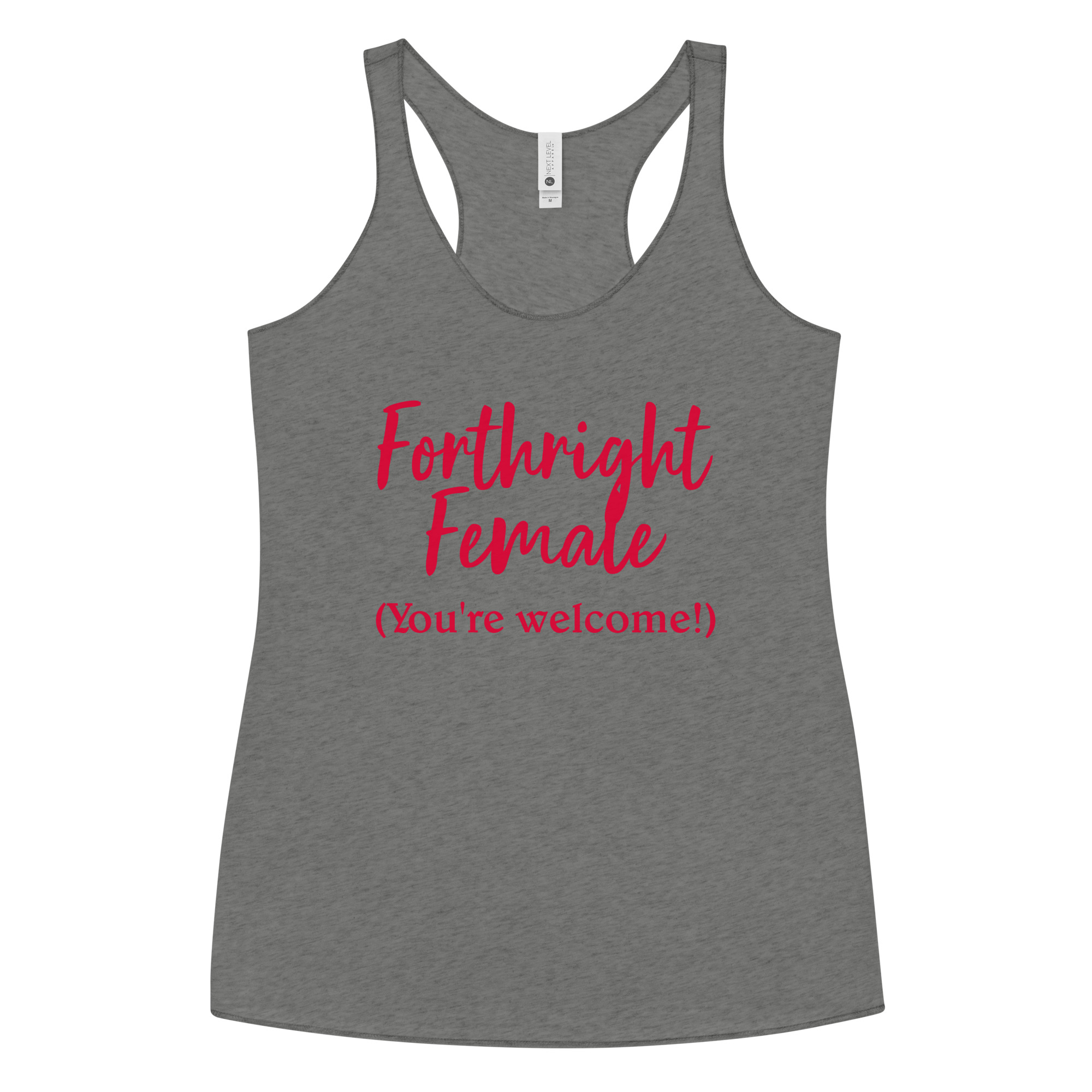 Forthright Female womens-racerback-tank-top-premium-heather-front-688d26ae60aa3