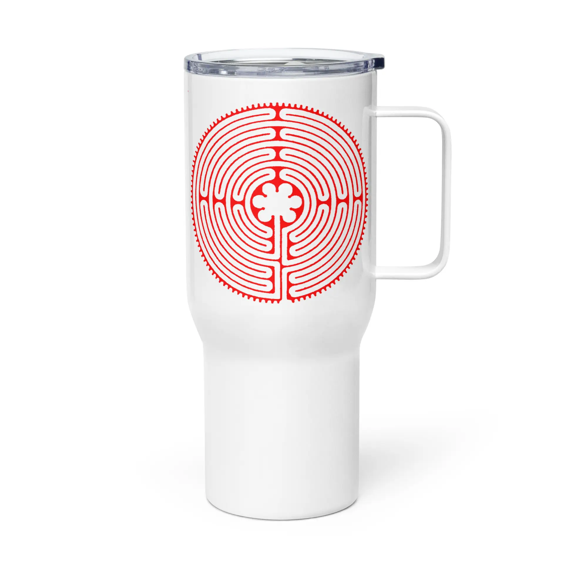Labyrinth Chartres labyrinth Travel mug with a handle