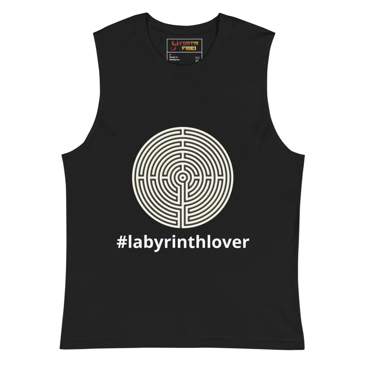 Labyrinth Chartres labyrinth #labyrinthlover Muscle Shirt