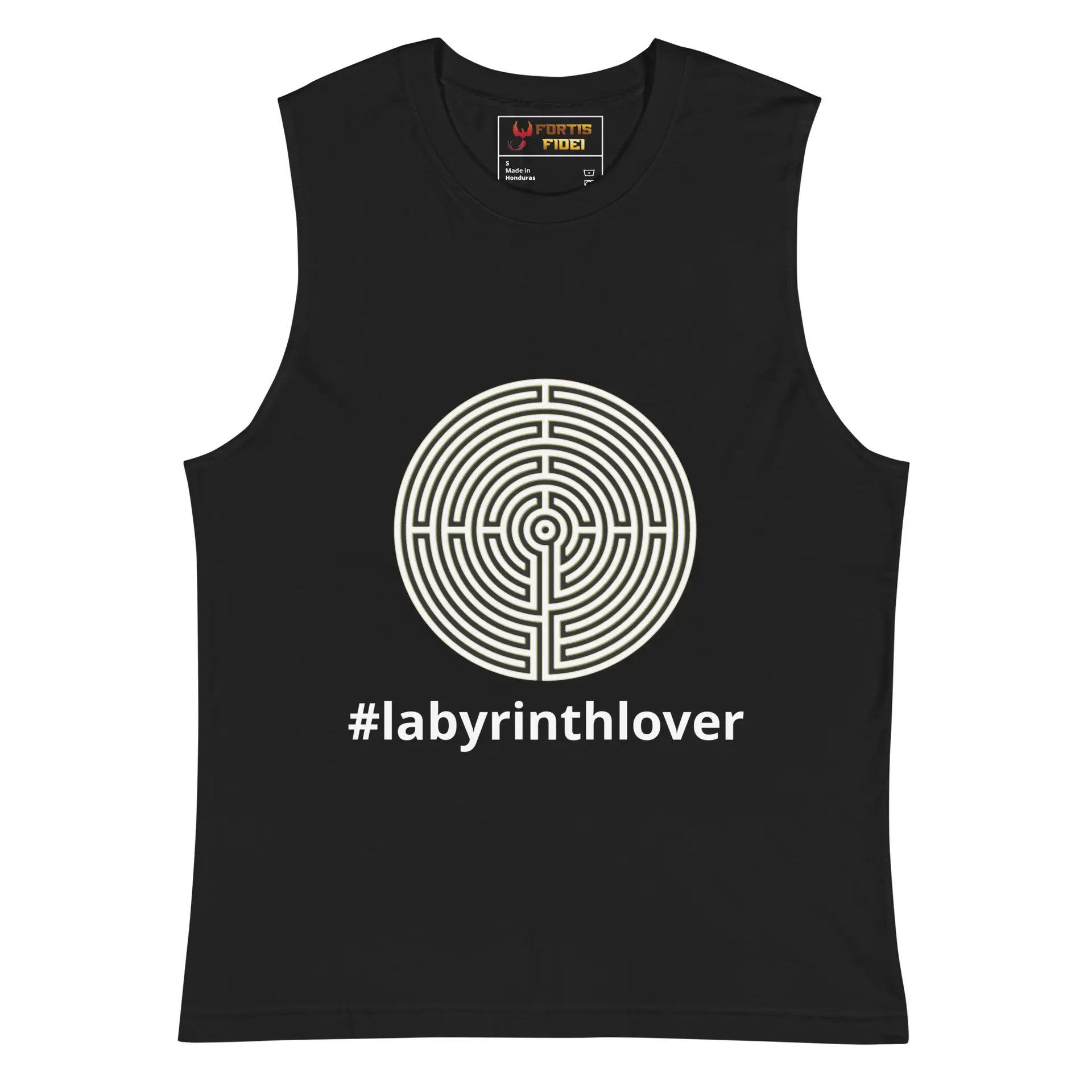 Labyrinth Chartres labyrinth #labyrinthlover Muscle Shirt
