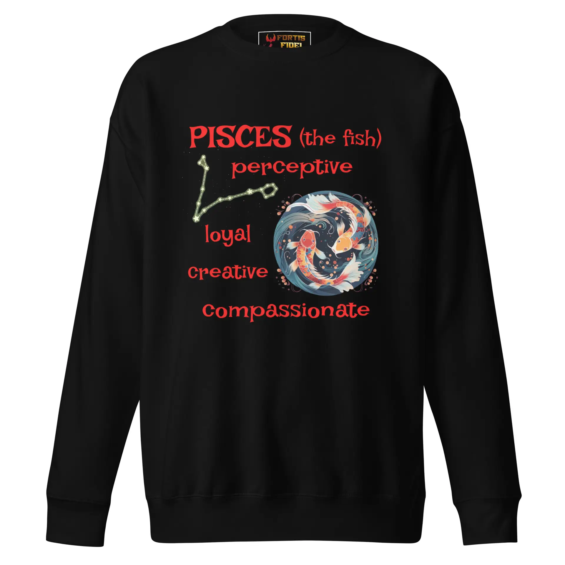 Pisces the Fish Unisex Premium Sweatshirt