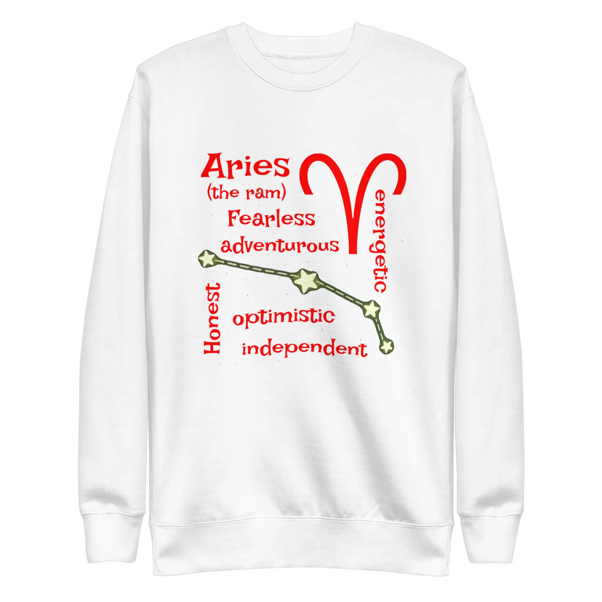 Aries the Ram Unisex Premium Sweatshirt