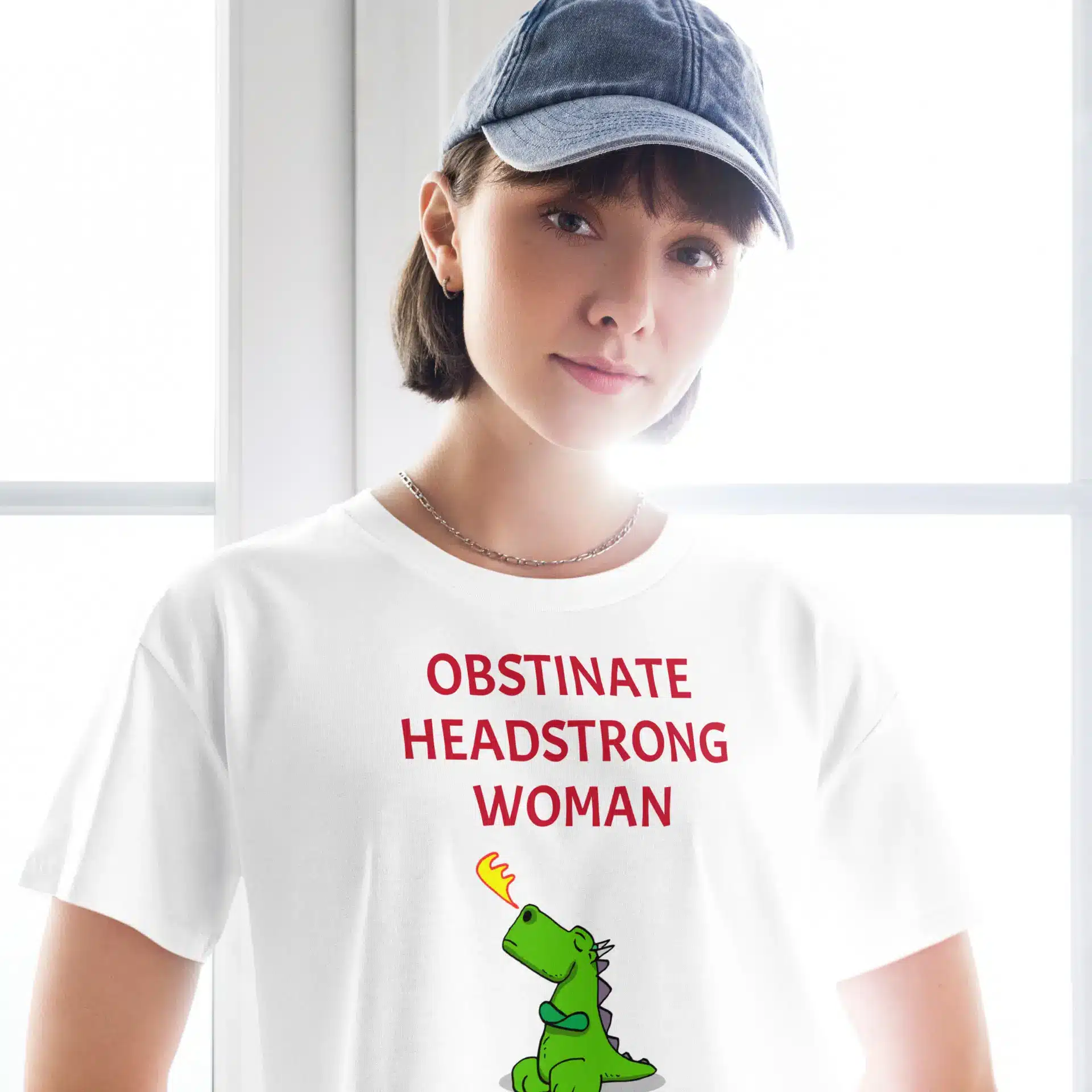 Obstinate Headstrong Woman Women’s crop top
