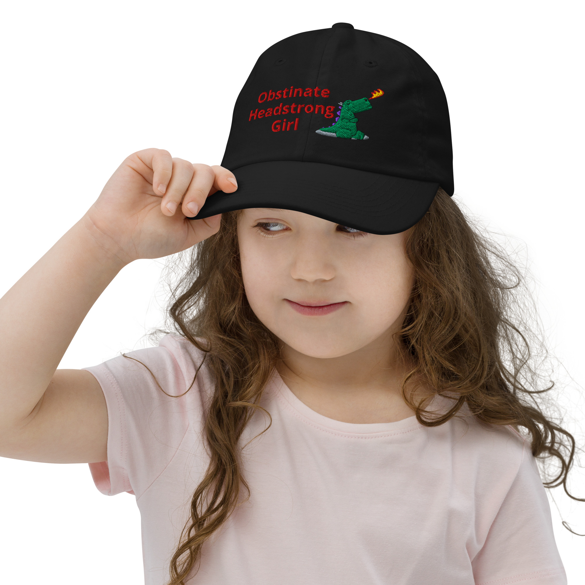 Obstinate Headstrong Girl Youth Baseball Cap