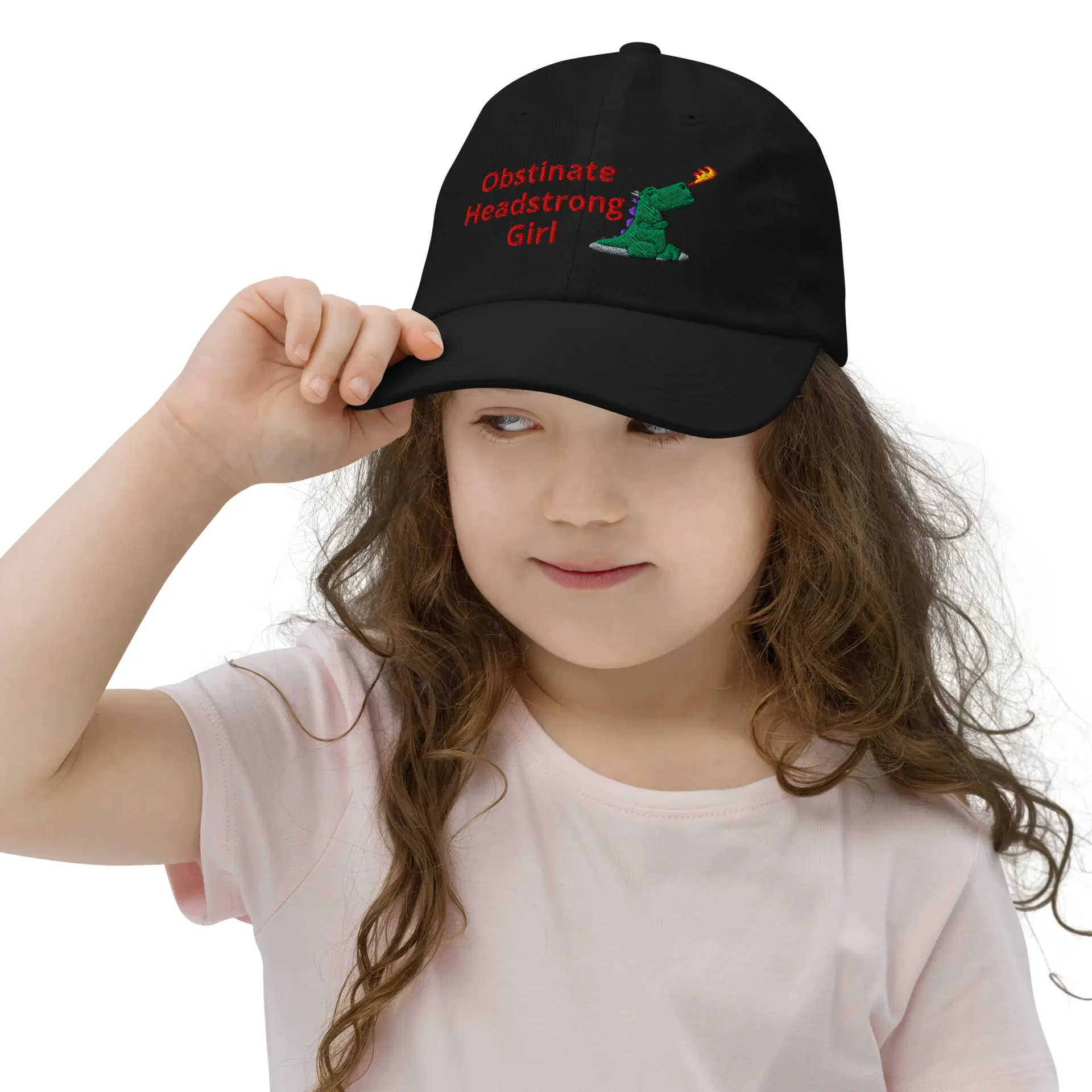 Obstinate Headstrong Girl Youth baseball cap
