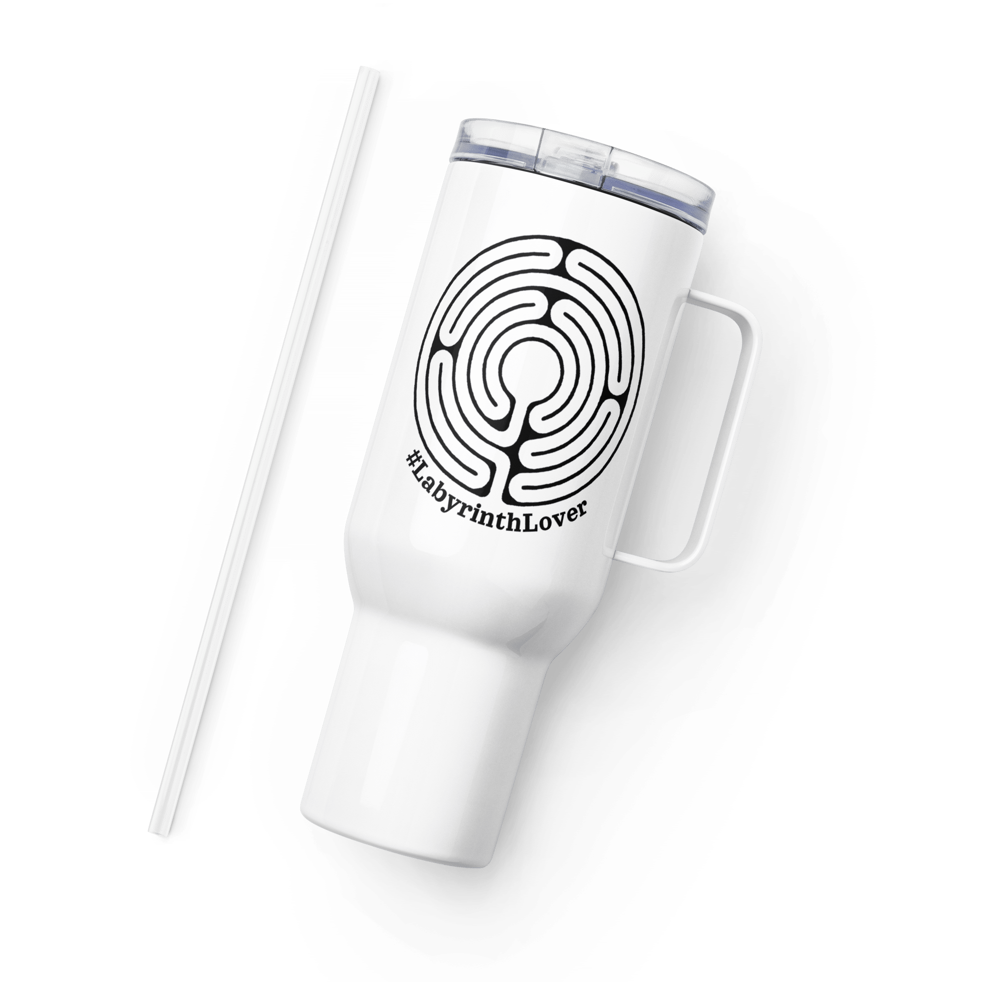 Labyrinth abingdon labyrinth #labyrinthlover Travel mug-with-a-handle-white-40-oz-left-6a3fc7398eb7c