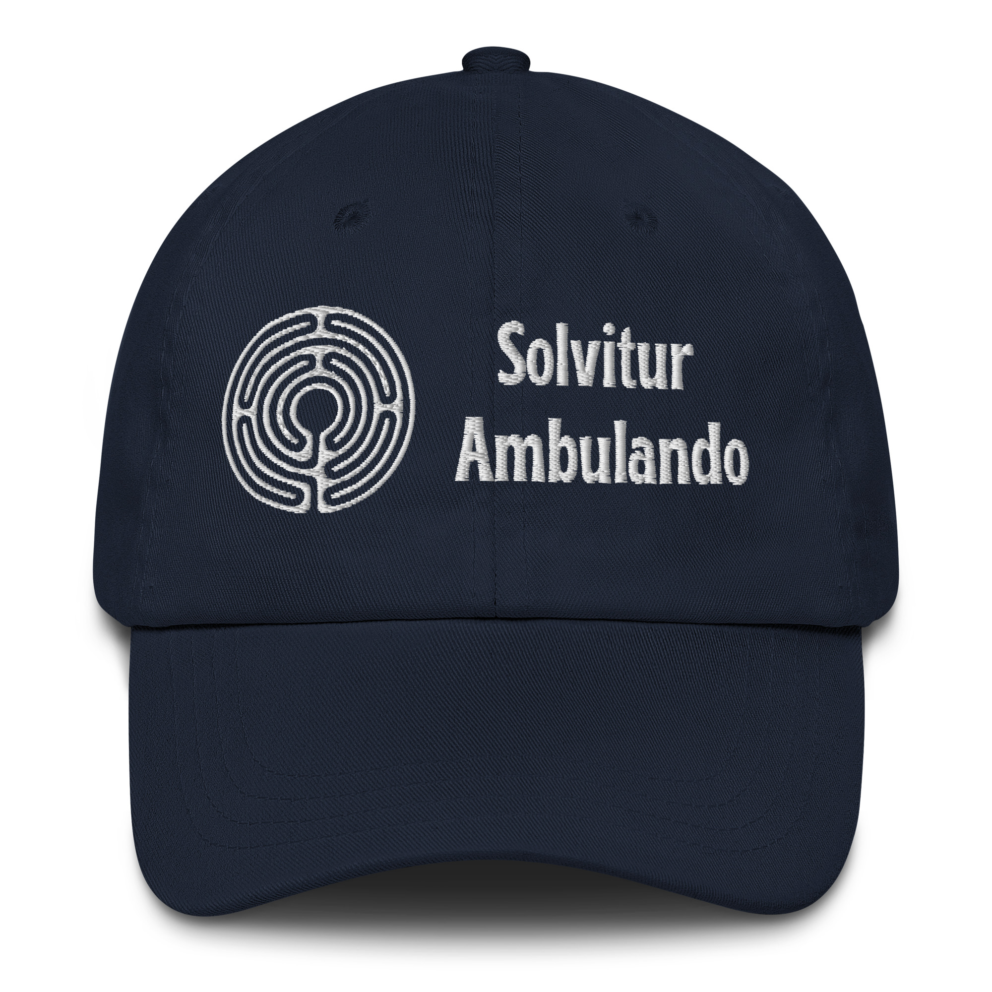Labyrinth Abingdon Solvitur Ambulando Dad hat