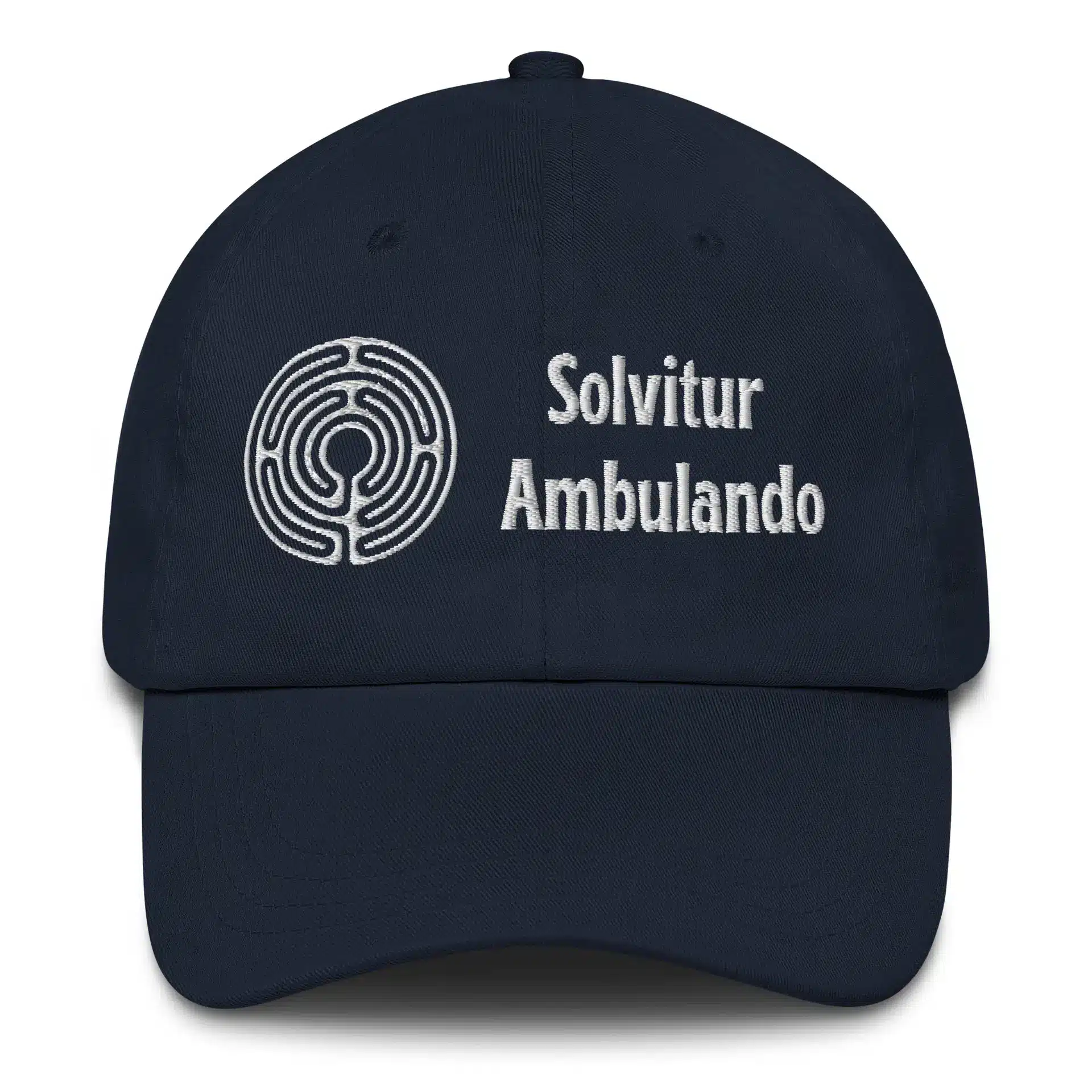 Labyrinth abingdon labyrinth Solvitur Ambulando Dad hat