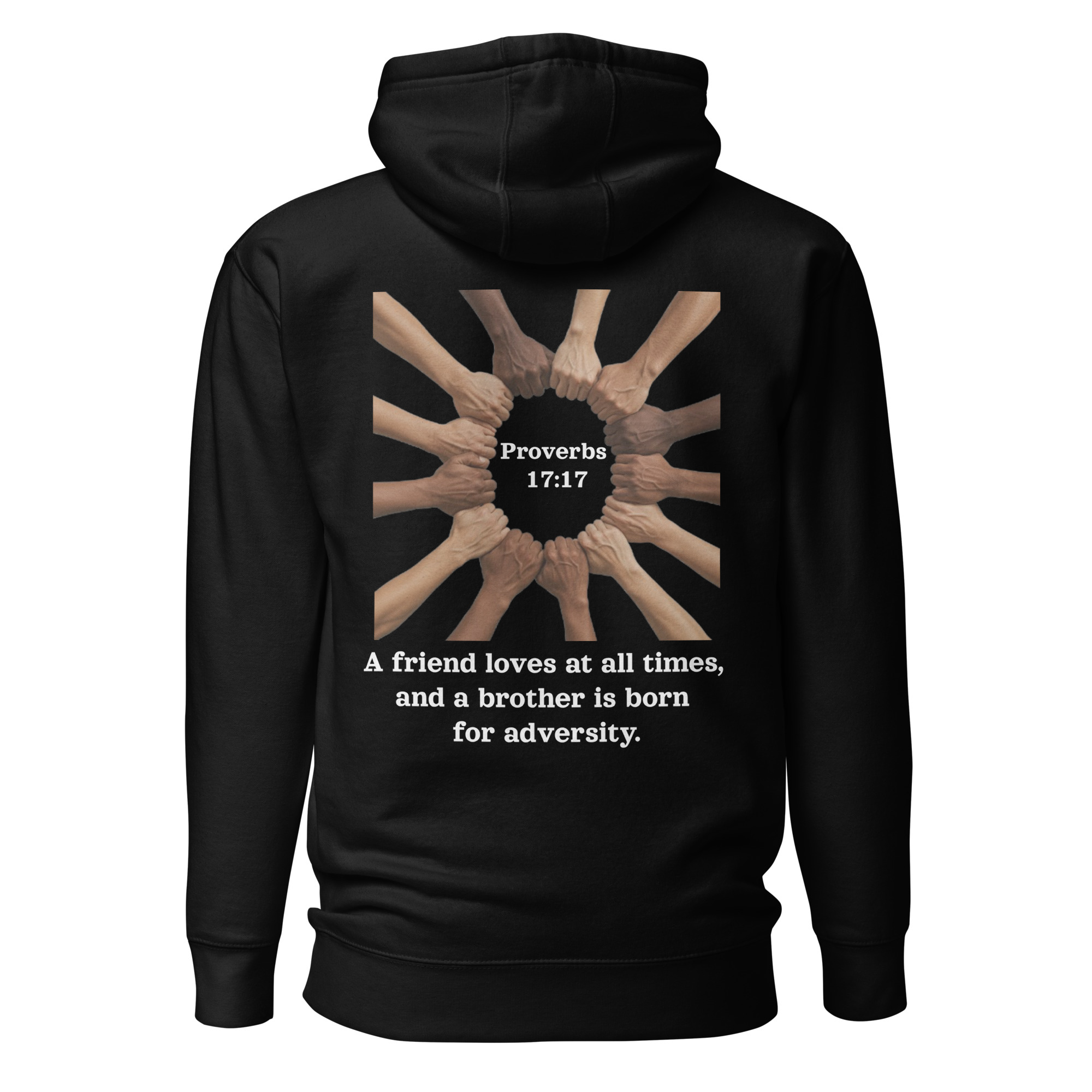 Proverbs 17:17 Brotherhood Unisex Hoodie
