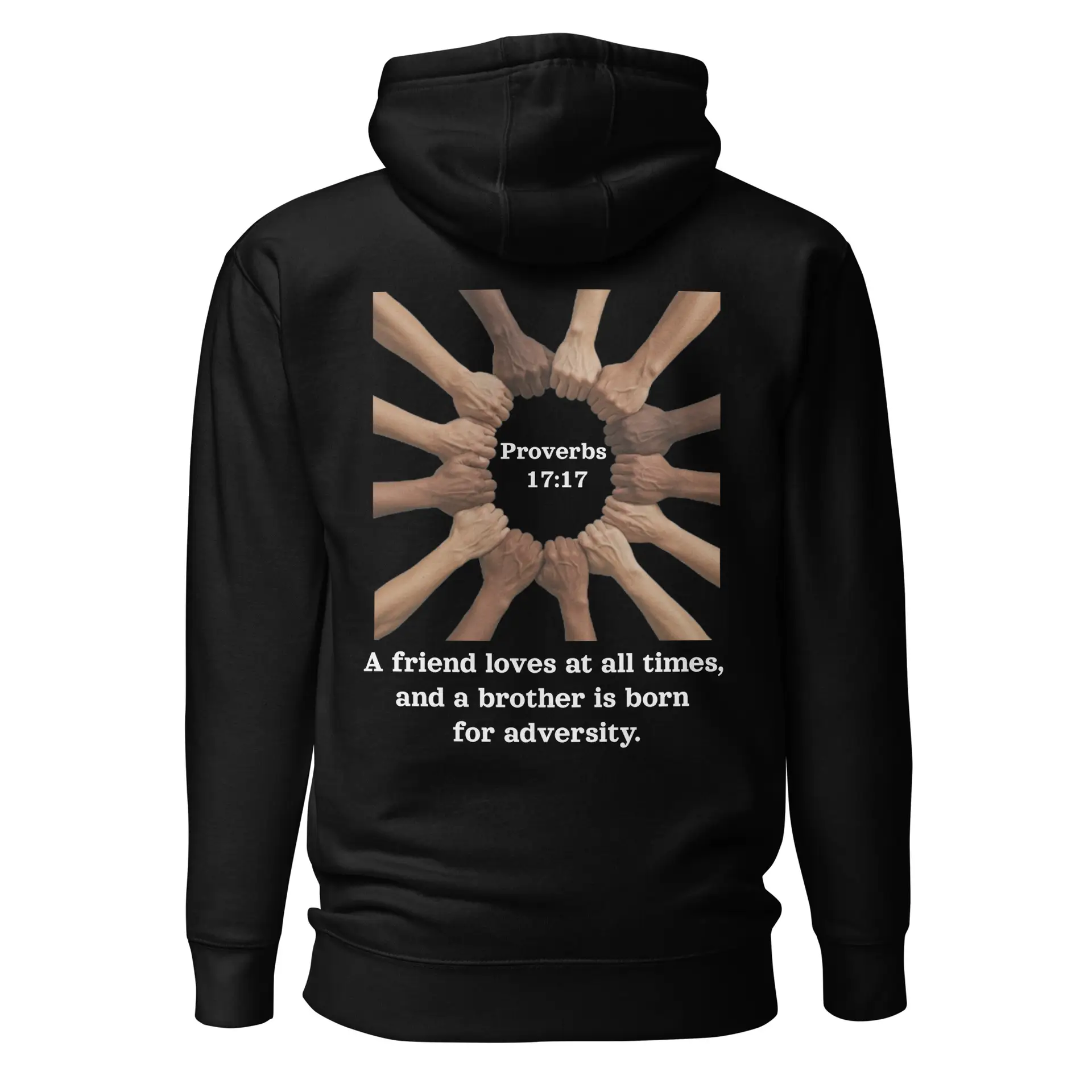 Proverbs 17:17 Brotherhood Unisex Hoodie