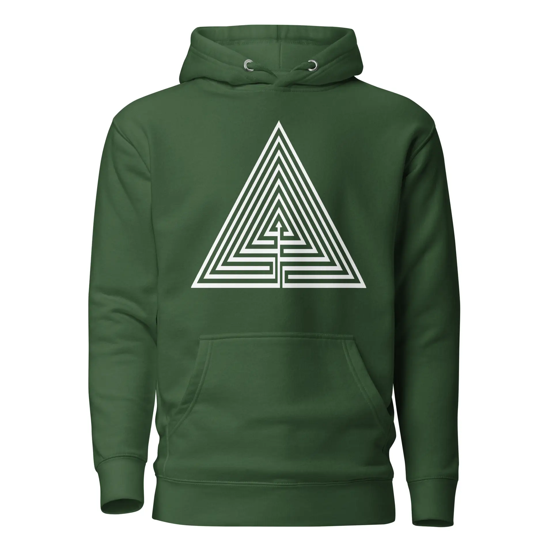 Labyrinth Triangle Labyrinth Unisex Hoodie