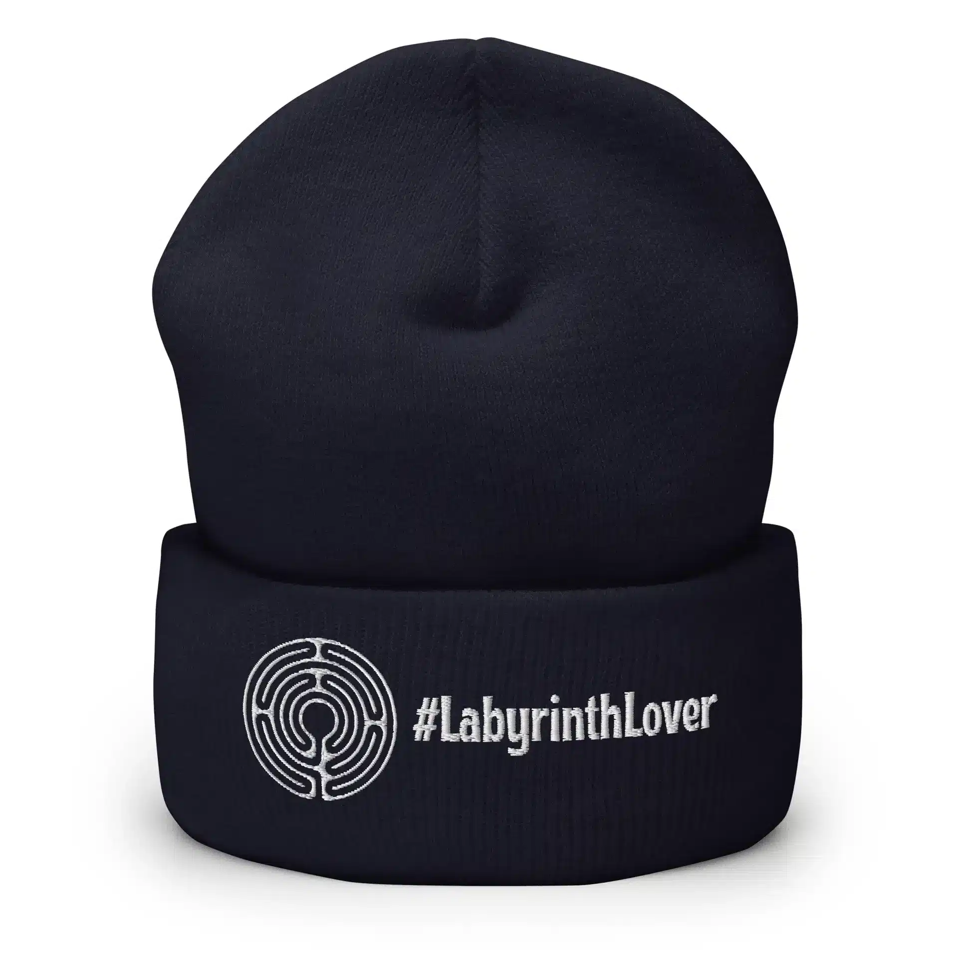 Labyrinth abingdon labyrinth #labyrinthlover Cuffed Beanie