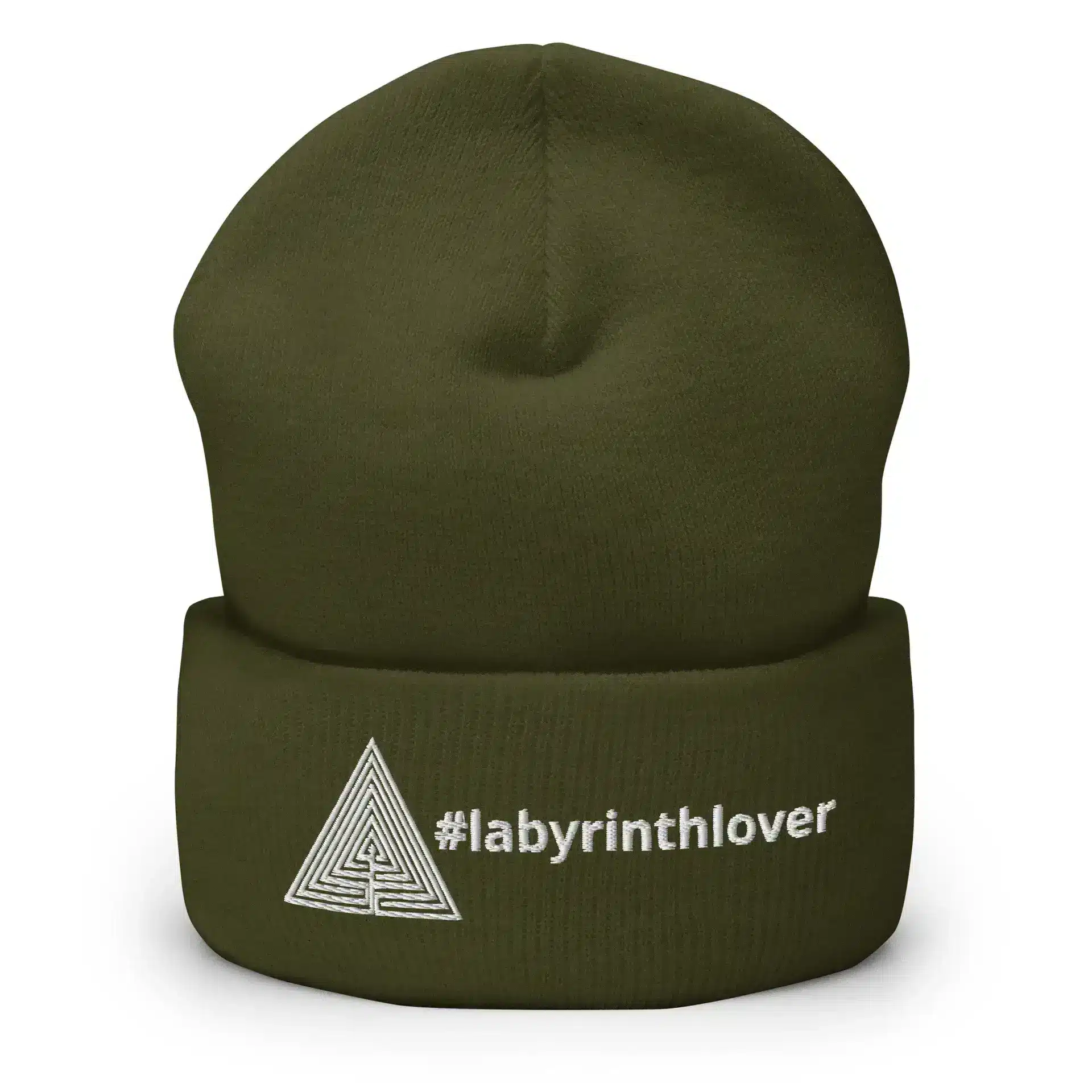 Labyrinth Triangle Labyrinth #labyrinthlover Cuffed Beanie