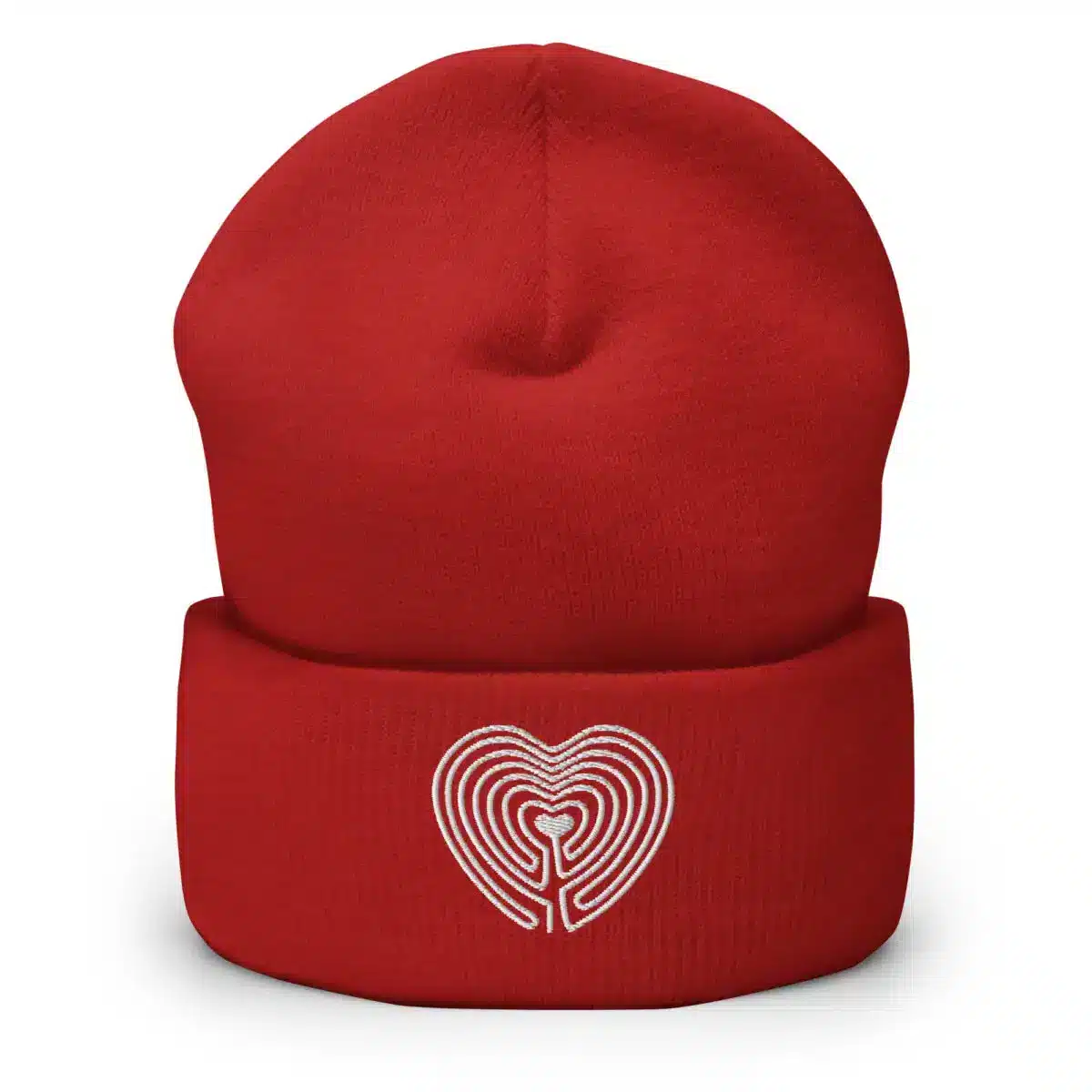 Labyrinth Heart Labyrinth Cuffed Beanie