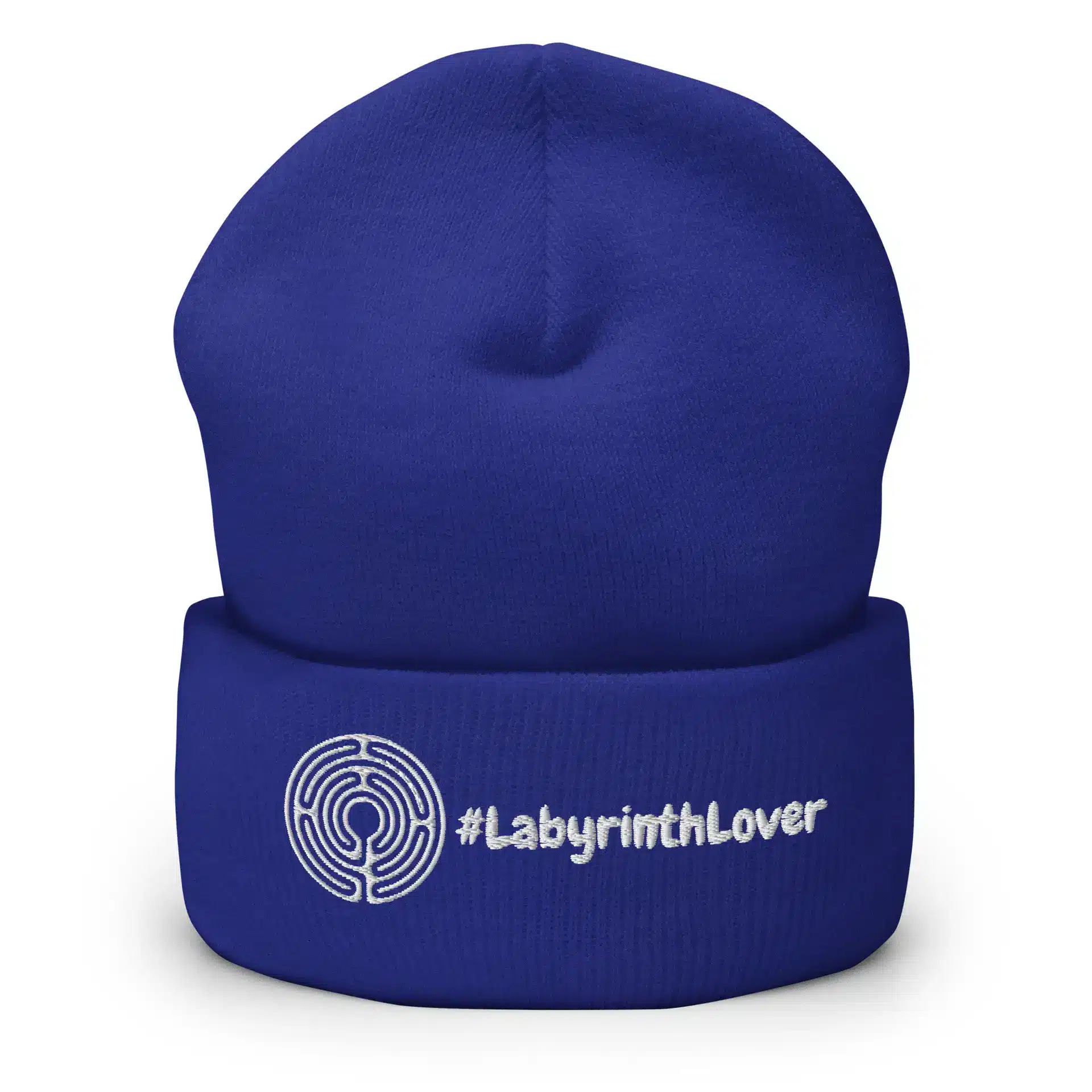 Labyrinth Santa Rosa Labyrinth #labyrinthlover Cuffed Beanie