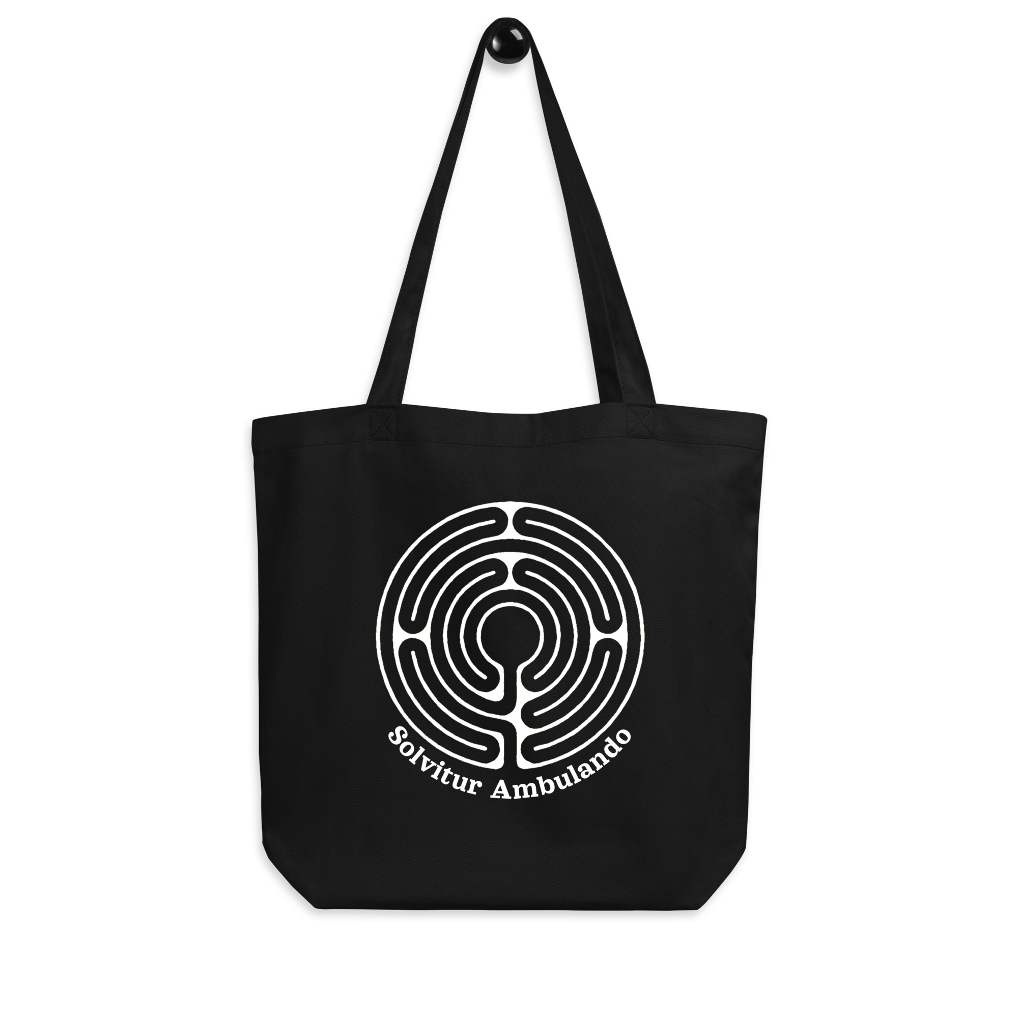Labyrinth Abingdon Solvitur Ambulando Eco Tote Bag