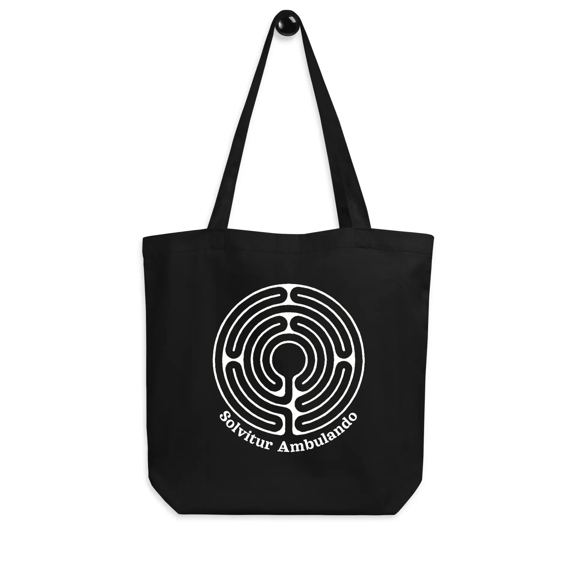 Labyrinth abingdon labyrinth Solvitur Ambulando Eco Tote Bag