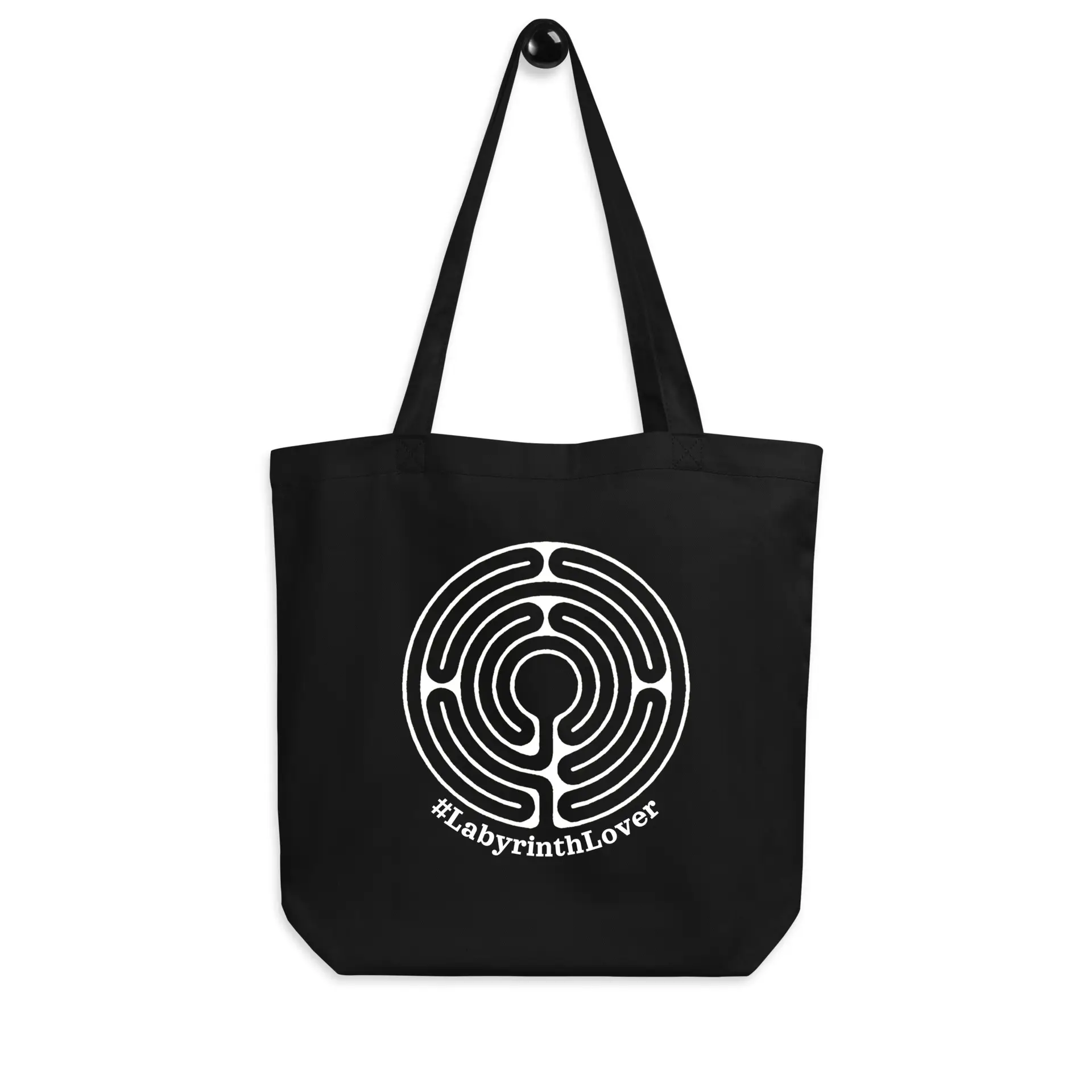 Labyrinth abingdon labyrinth #labyrinthlover Eco Tote Bag