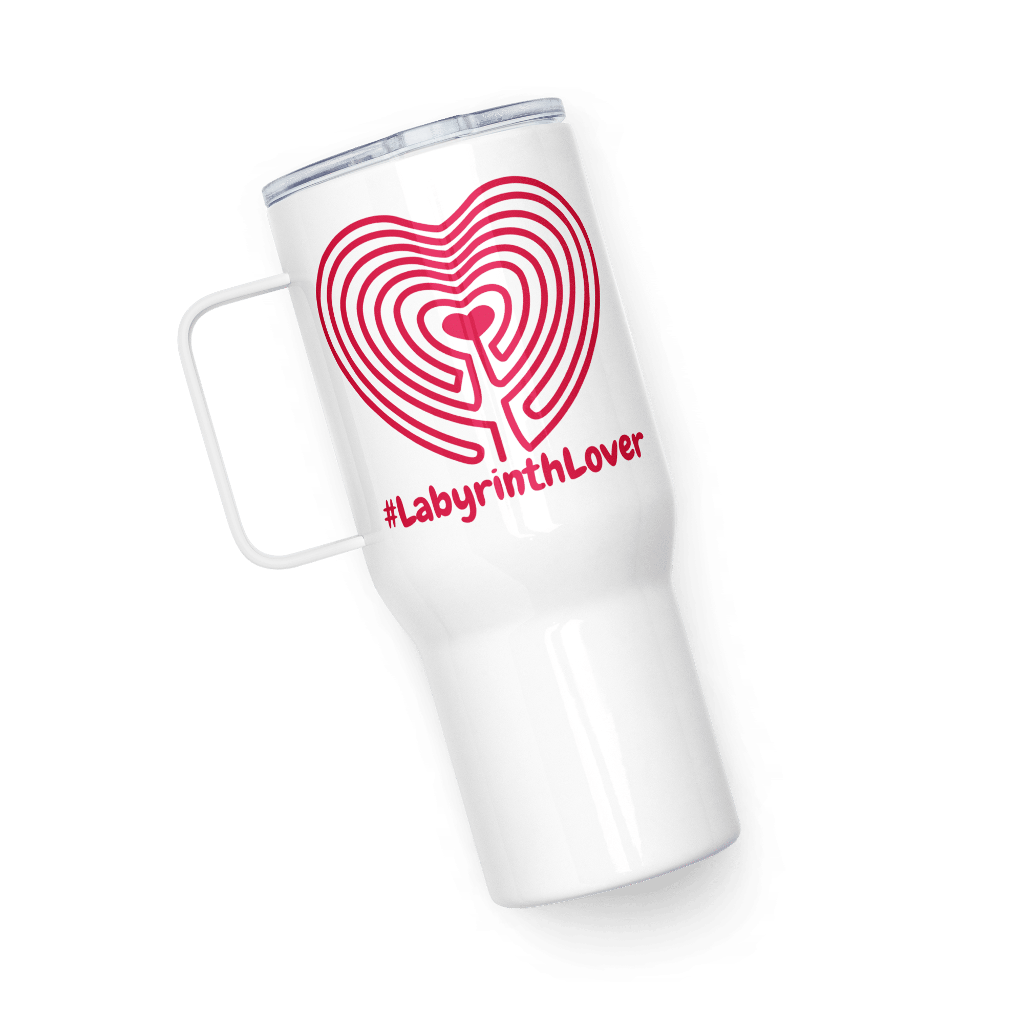 labyrinth heart labyrinth #labyrinthlover travel mug-with-a-handle-white-25-oz-right-6a3fcc048fd5d