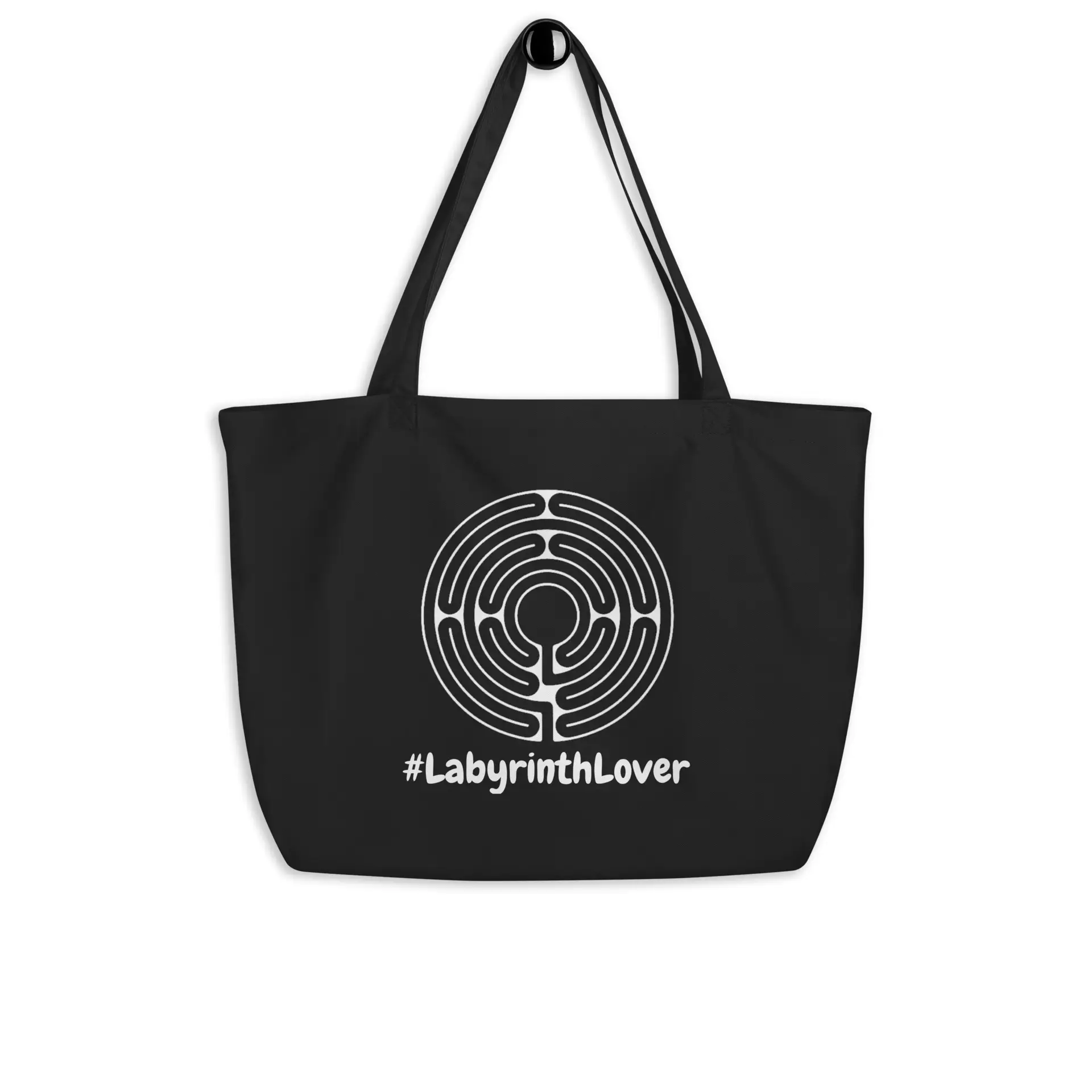Labyrinth Santa Rosa Labyrinth #labyrinthlover Large organic tote bag