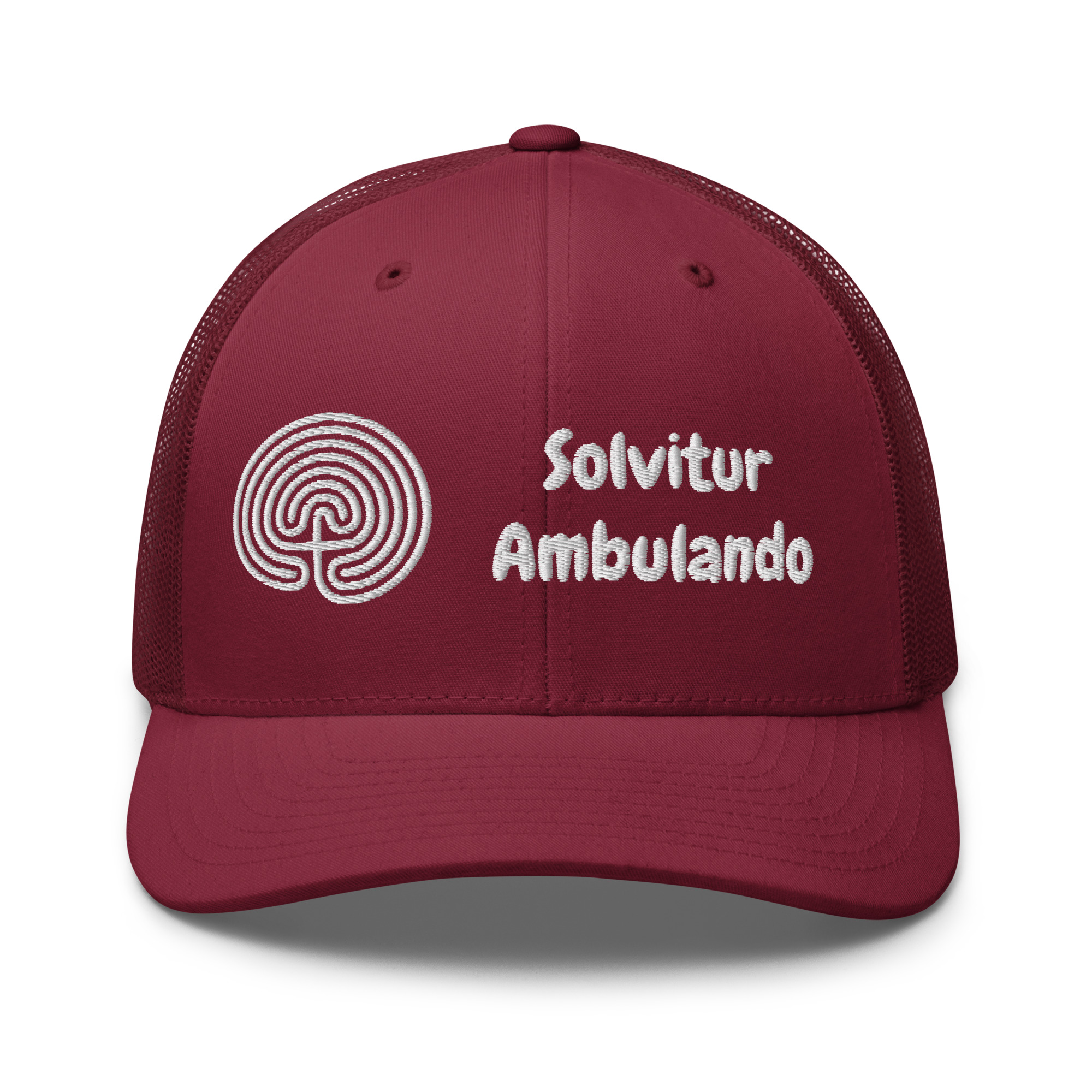 Labyrinth Classical Solvitur Ambulando Trucker Cap