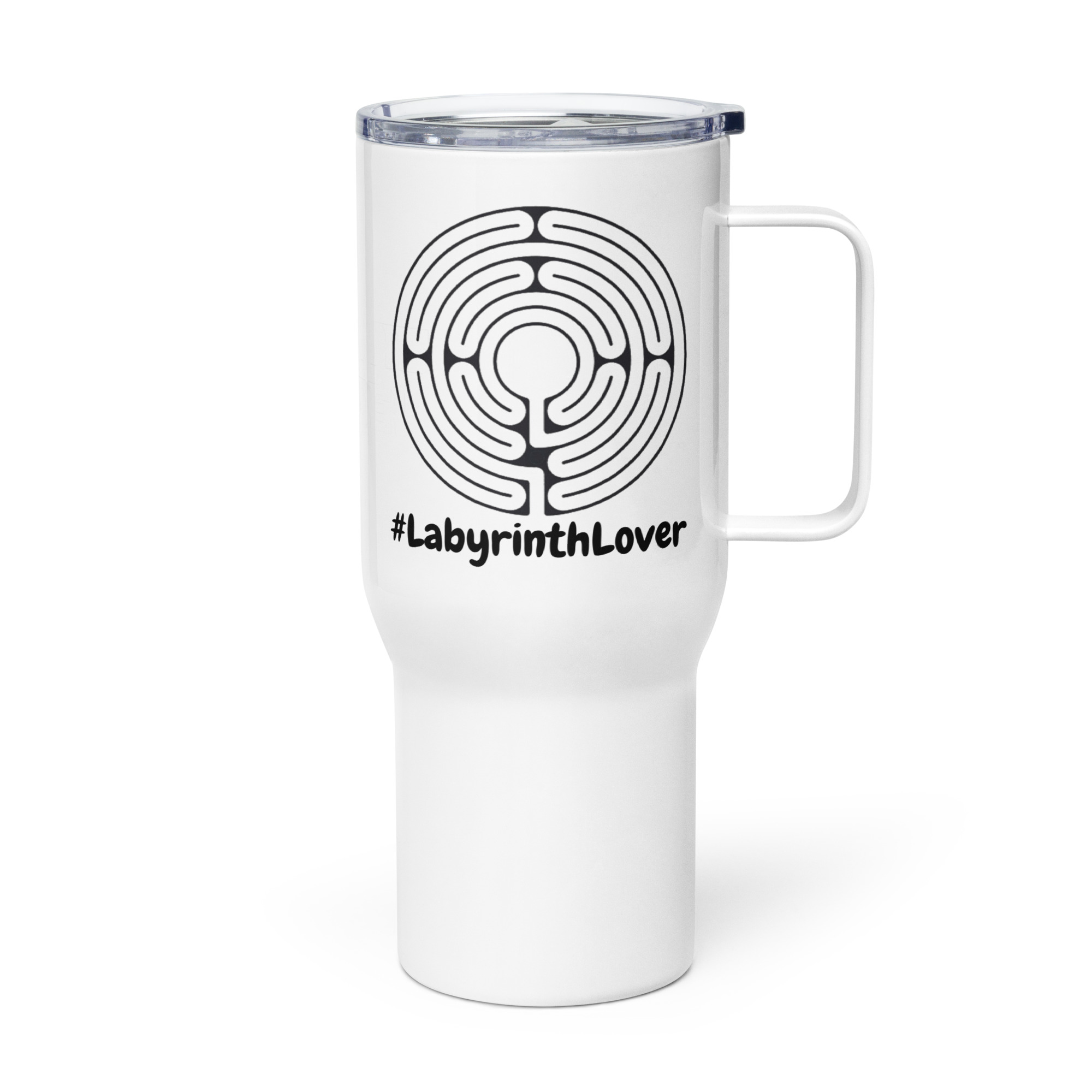 Labyrinth Santa Rosa #labyrinthlover Travel mug with a handle