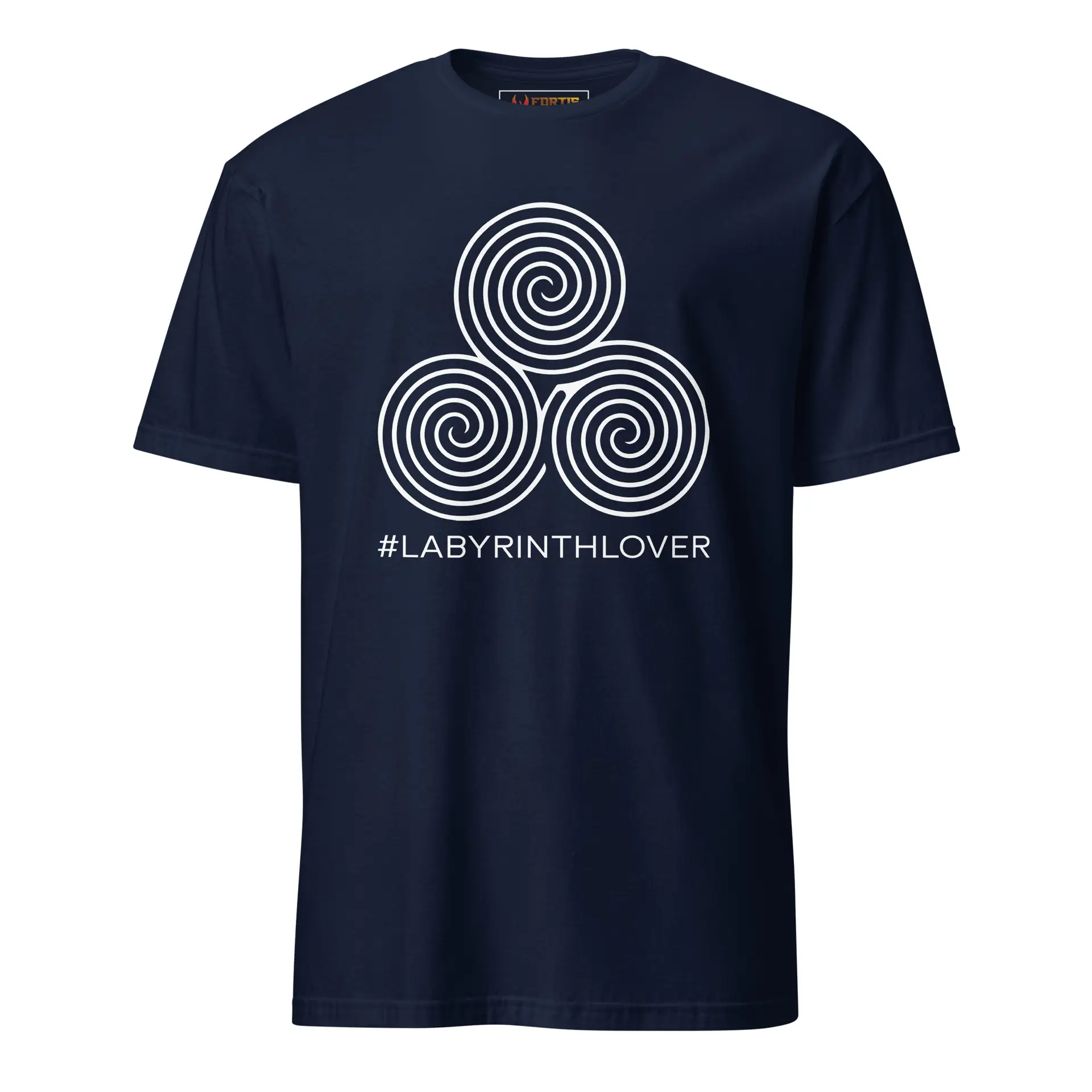 Labyrinth Triple Spiral Labyrinth #labyrinthlover Short-Sleeve Unisex T-Shirt