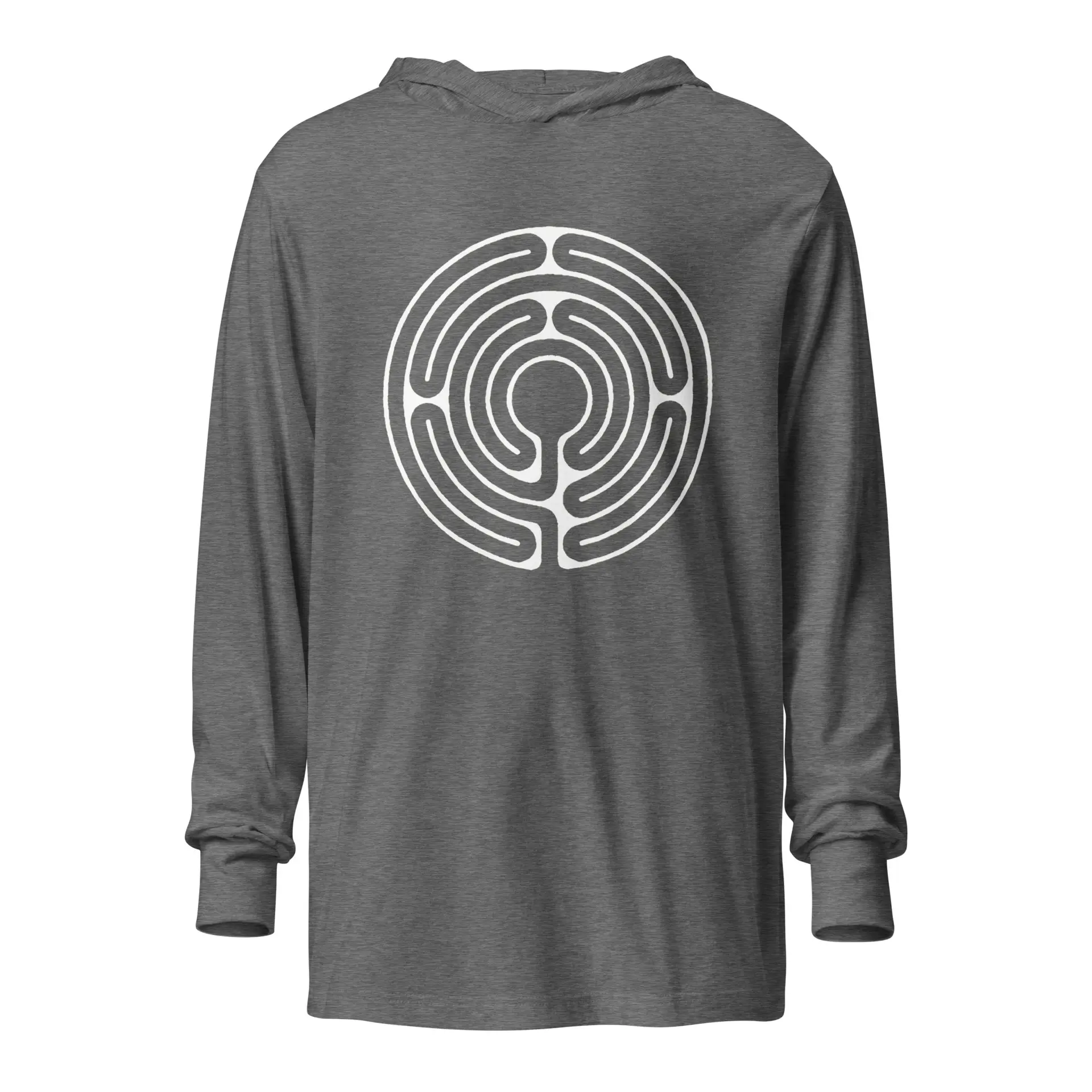 Labyrinth abingdon labyrinth Hooded long-sleeve tee