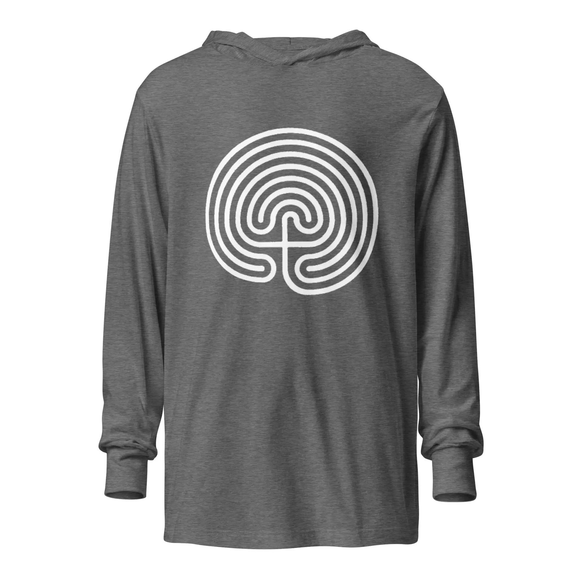 Labyrinth Classical Labyrinth Hooded long-sleeve tee