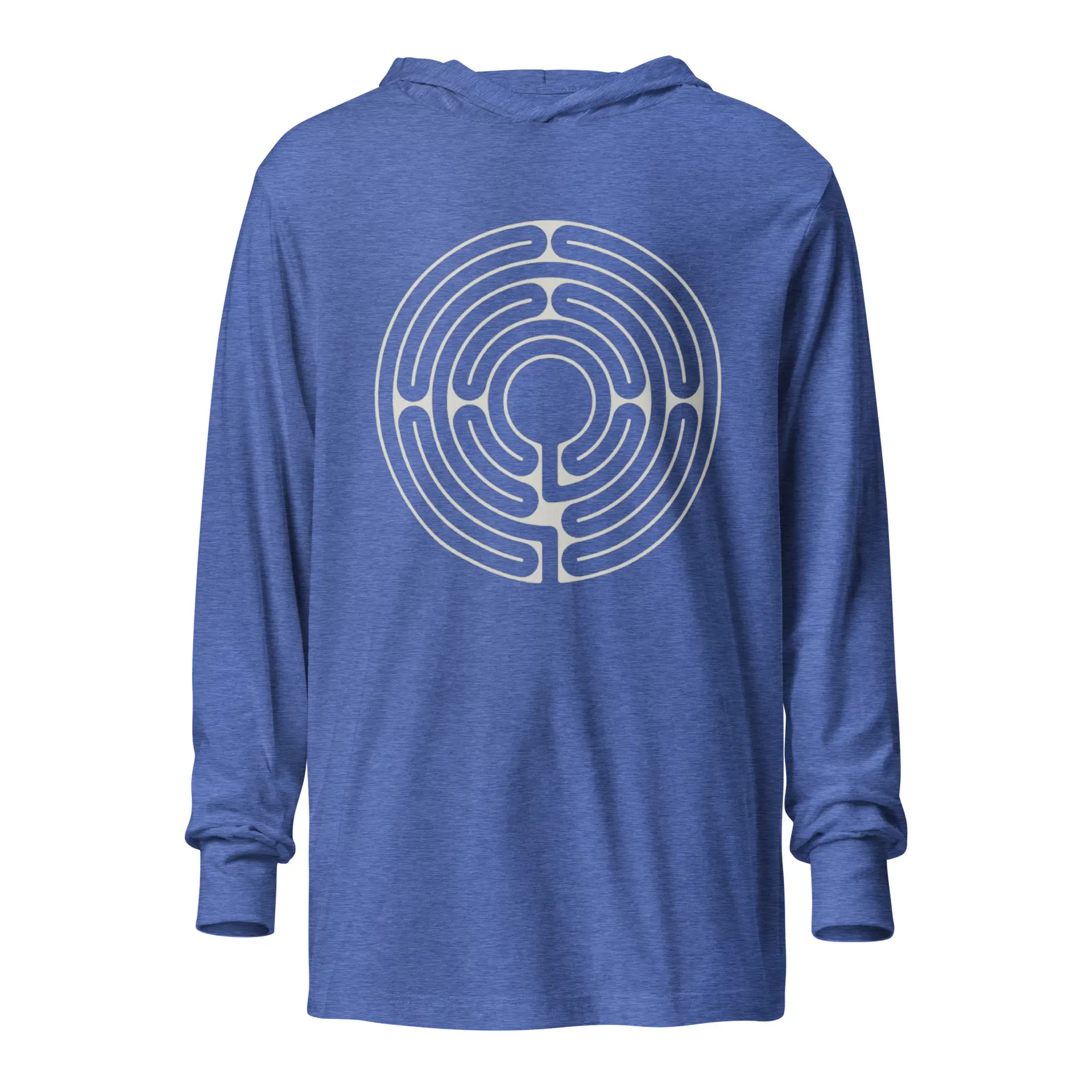 Labyrinth Santa Rosa Labyrinth Hooded long-sleeve tee