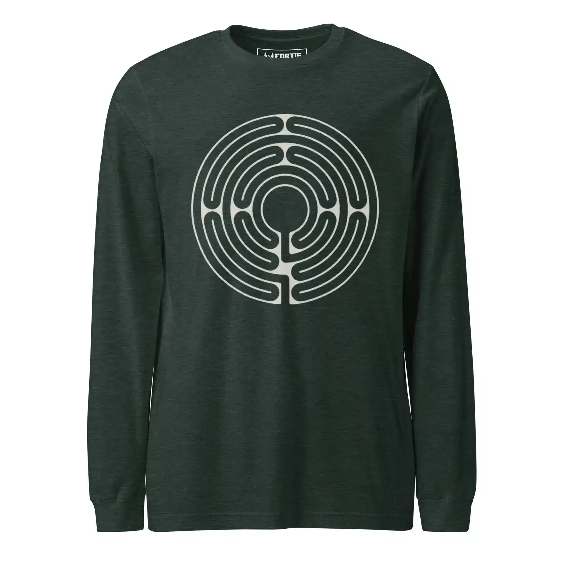 Labyrinth Santa Rosa Labyrinth Unisex Long Sleeve Tee