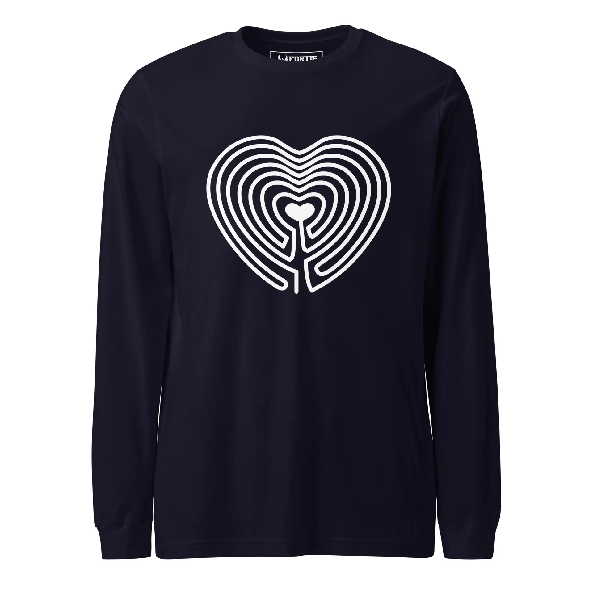 Labyrinth Heart Labyrinth Unisex Long Sleeve Tee