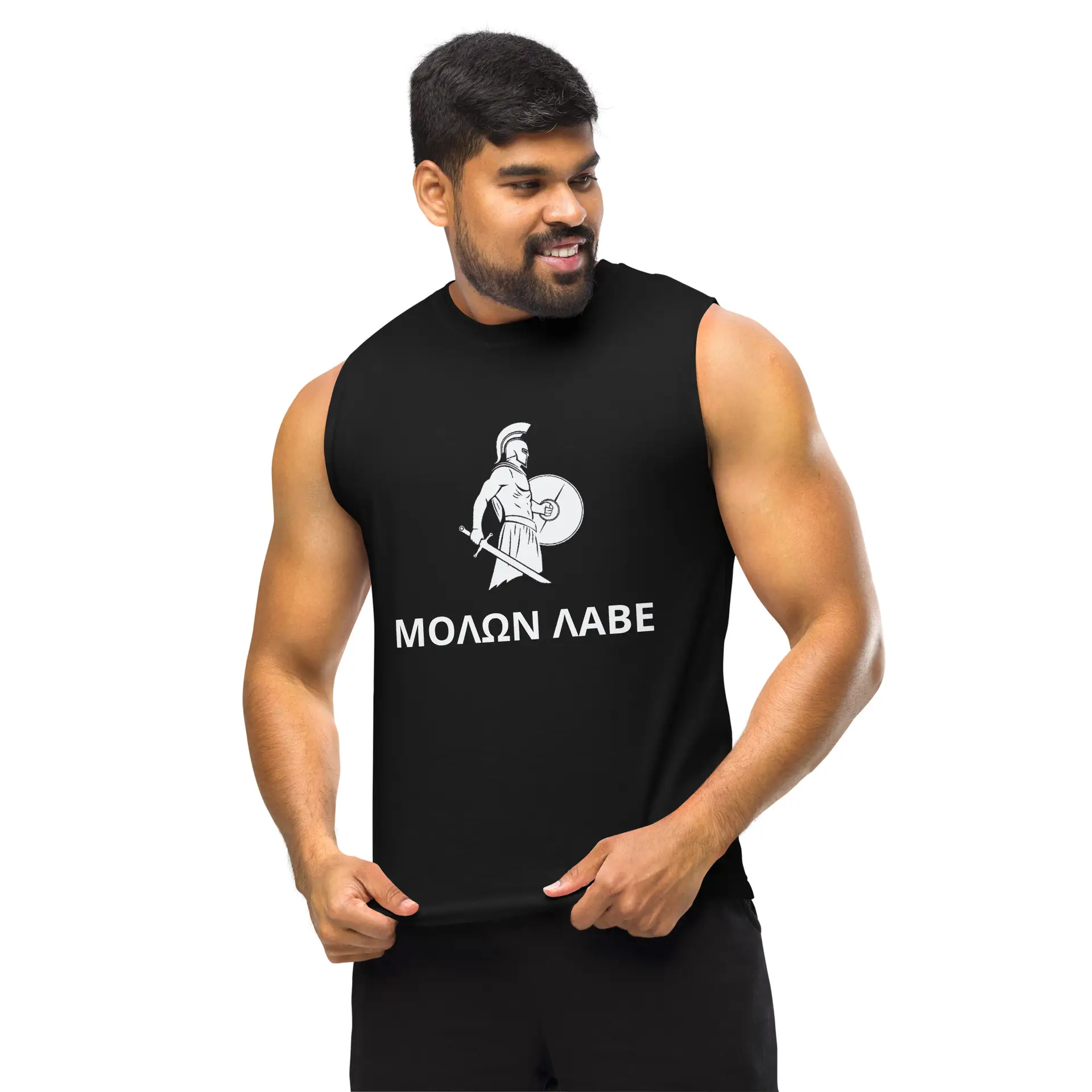 Molon Labe Spartan Muscle Shirt