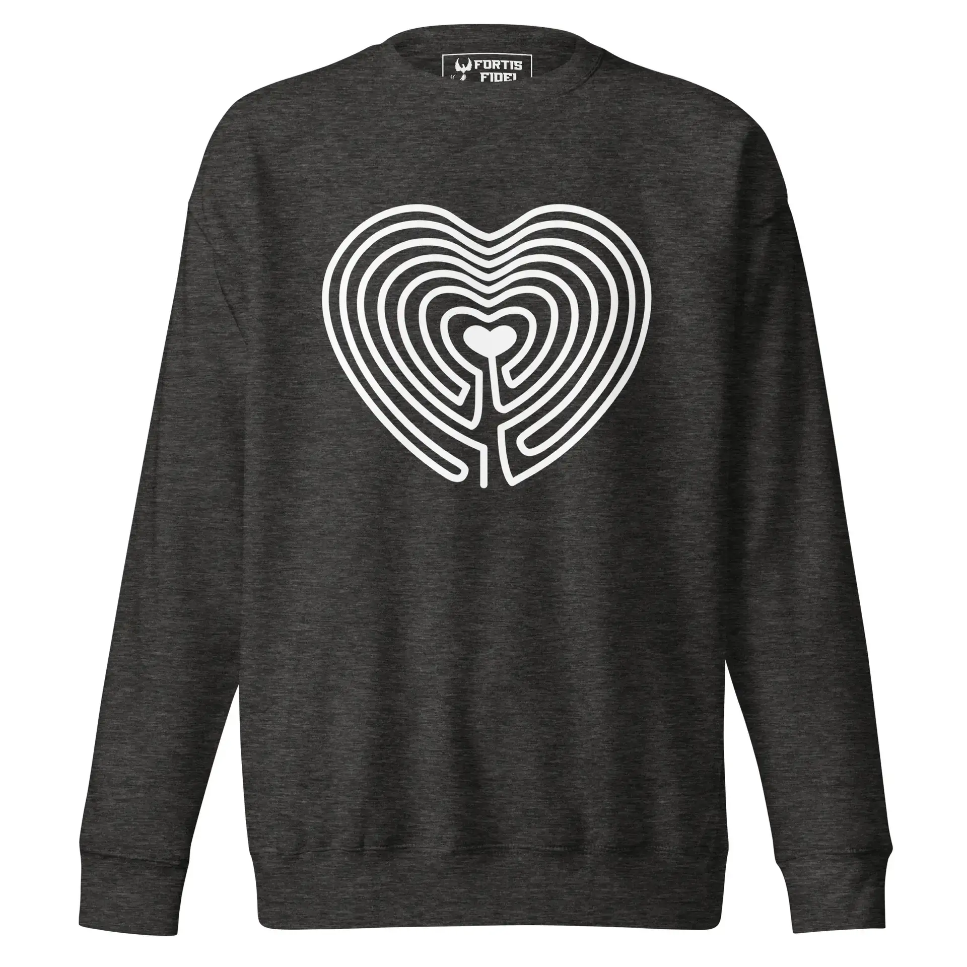 Labyrinth Heart Labyrinth Unisex Premium Sweatshirt