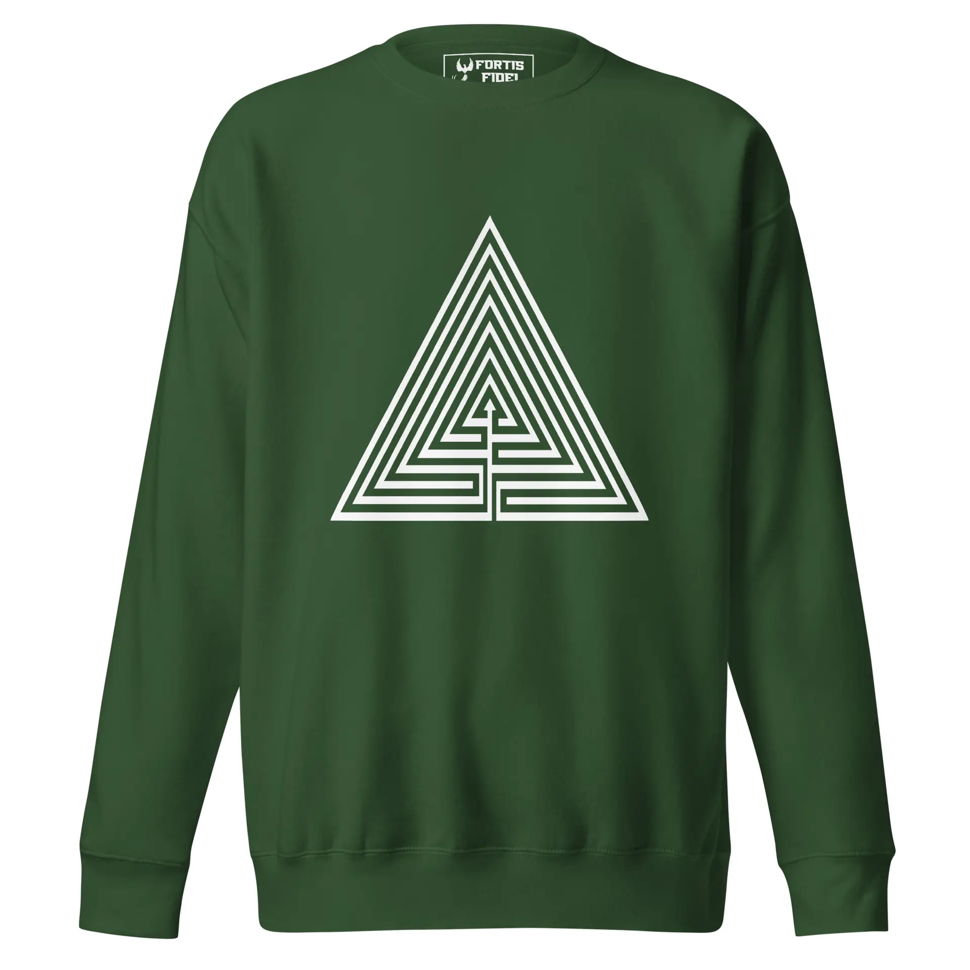 Labyrinth Triangle Labyrinth Unisex Premium Sweatshirt
