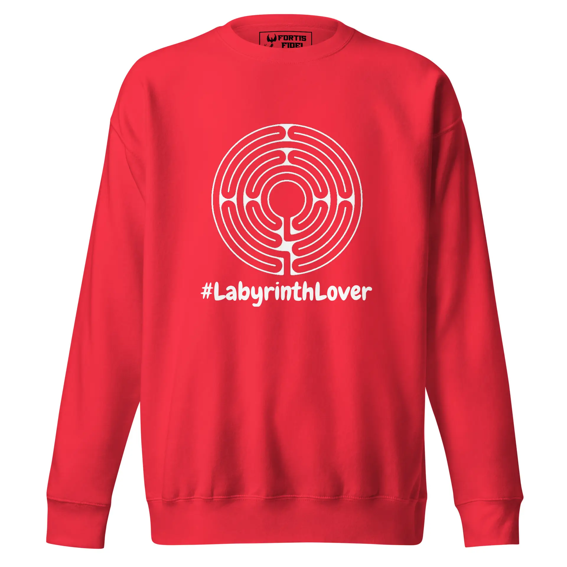Labyrinth Santa Rosa Labyrinth #labyrinthlover Unisex Premium Sweatshirt