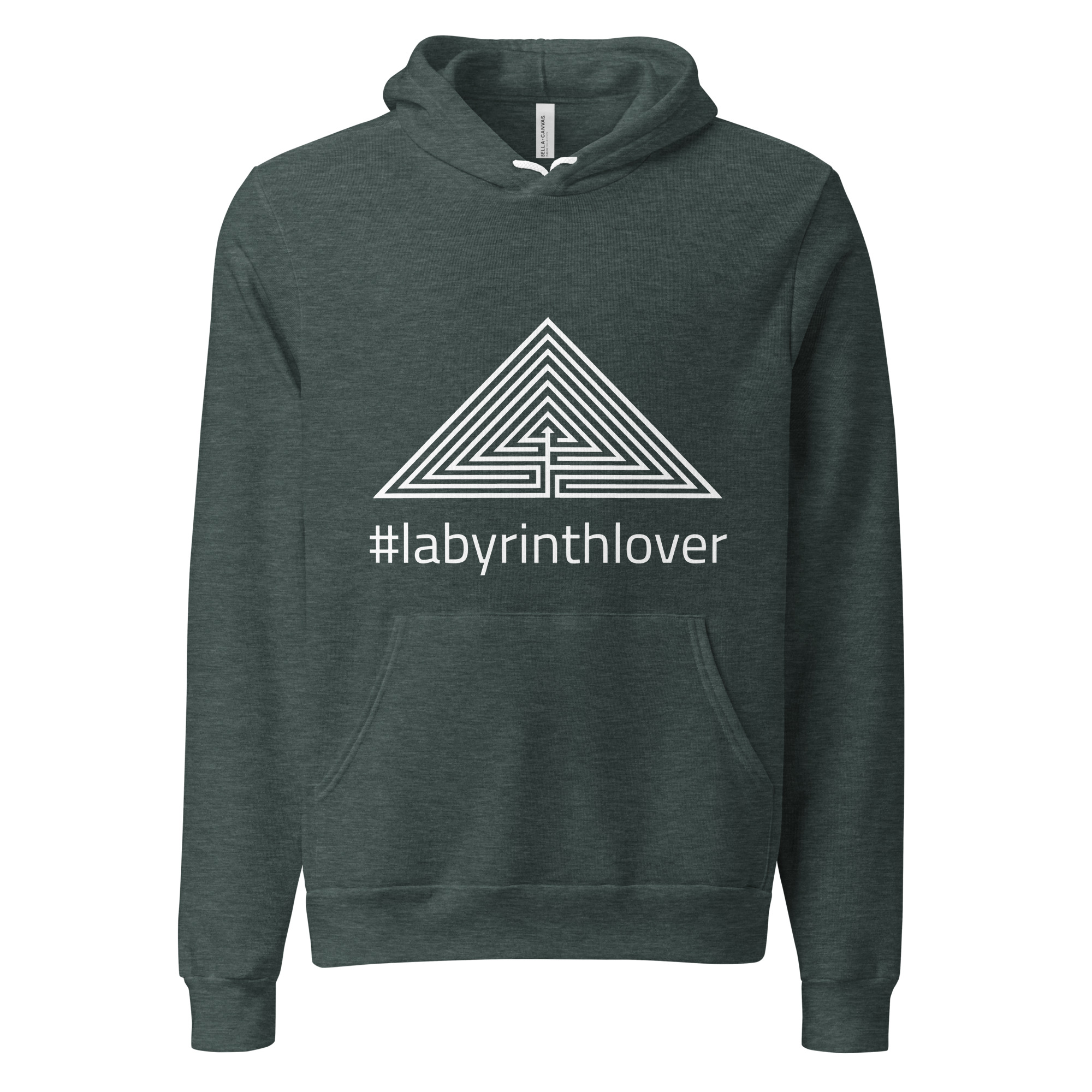 Labyrinth Triangle #labyrinthlover Bella + Canvas hoodie