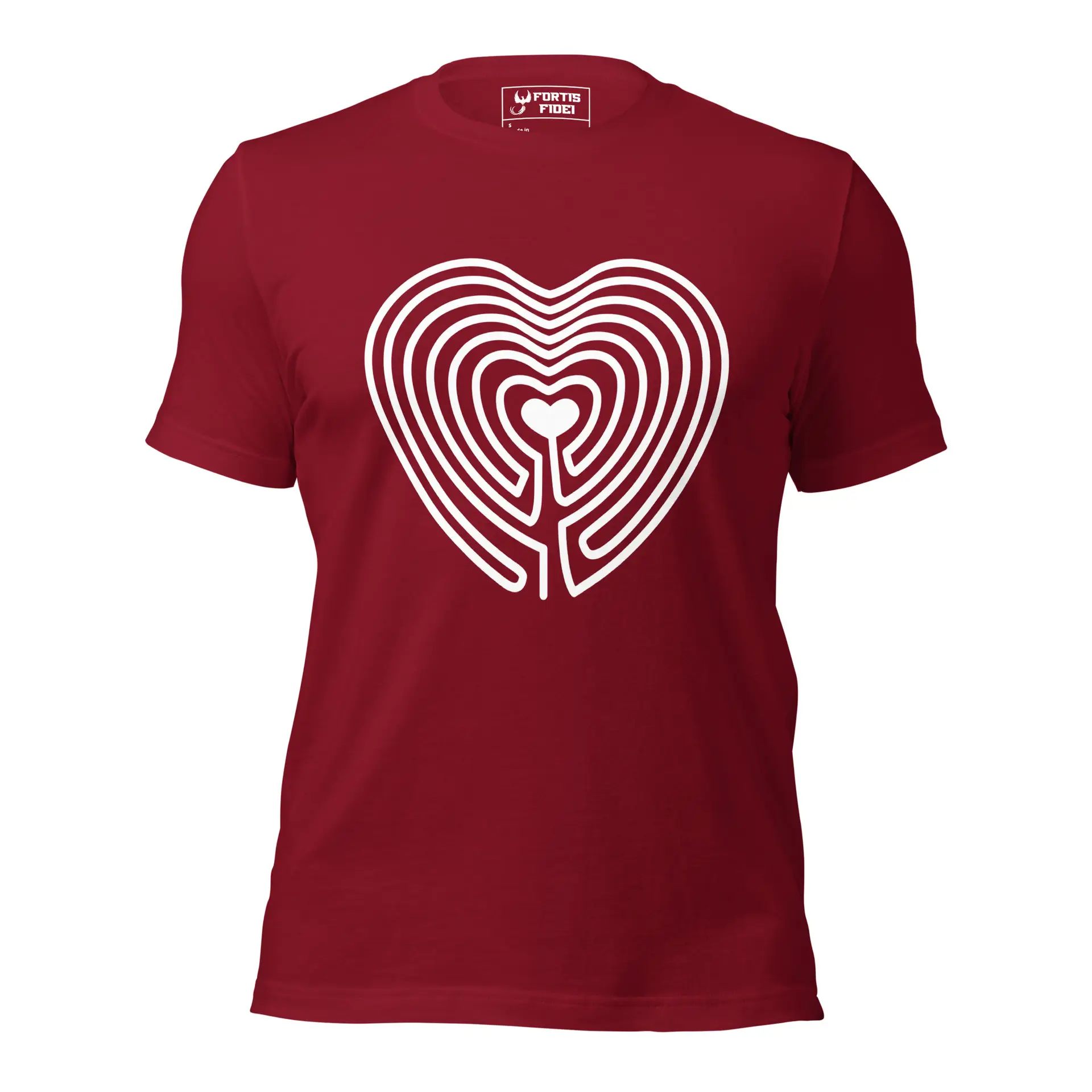 Labyrinth Heart Labyrinth Unisex t-shirt