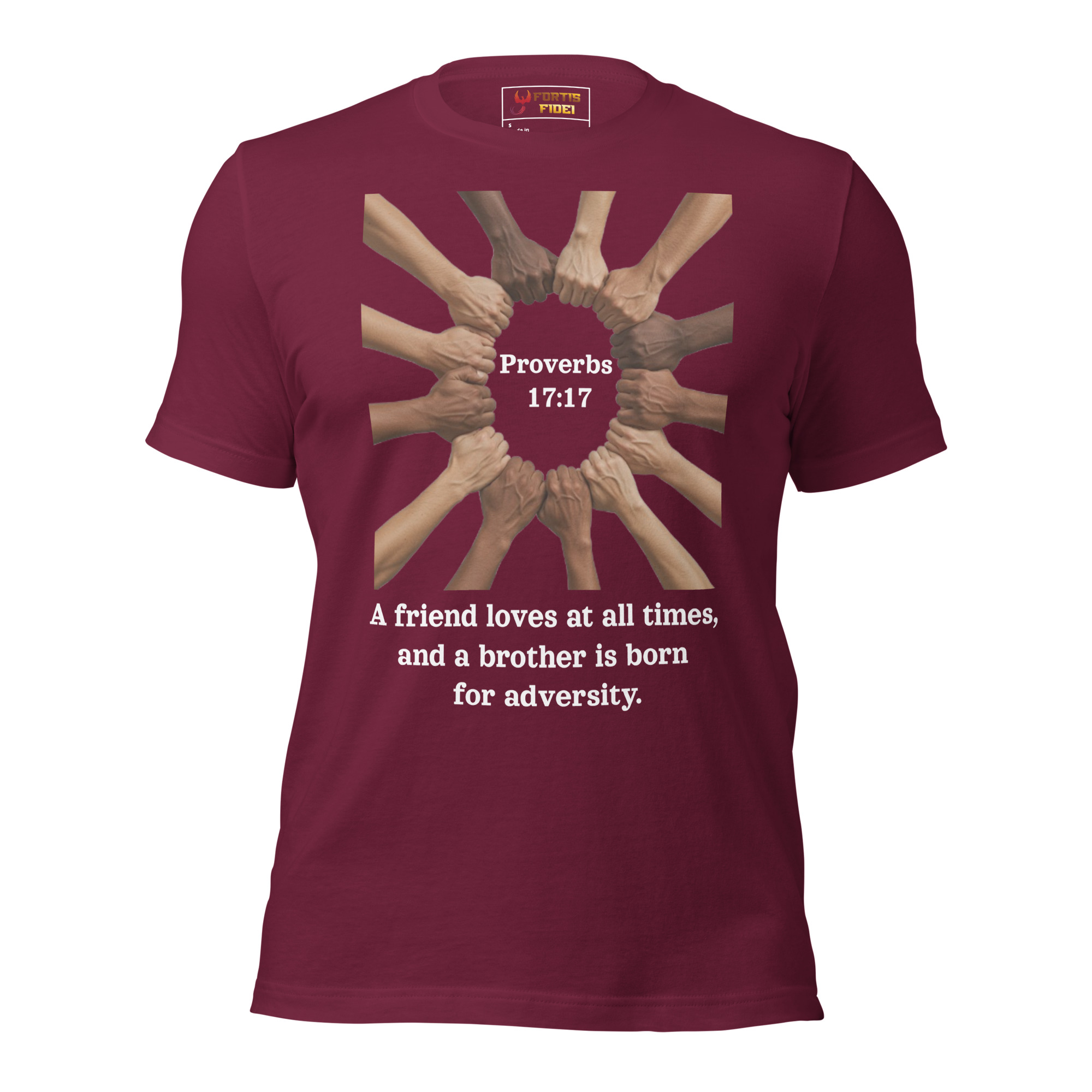 Proverbs 17:17 Brotherhood Unisex T-Shirt