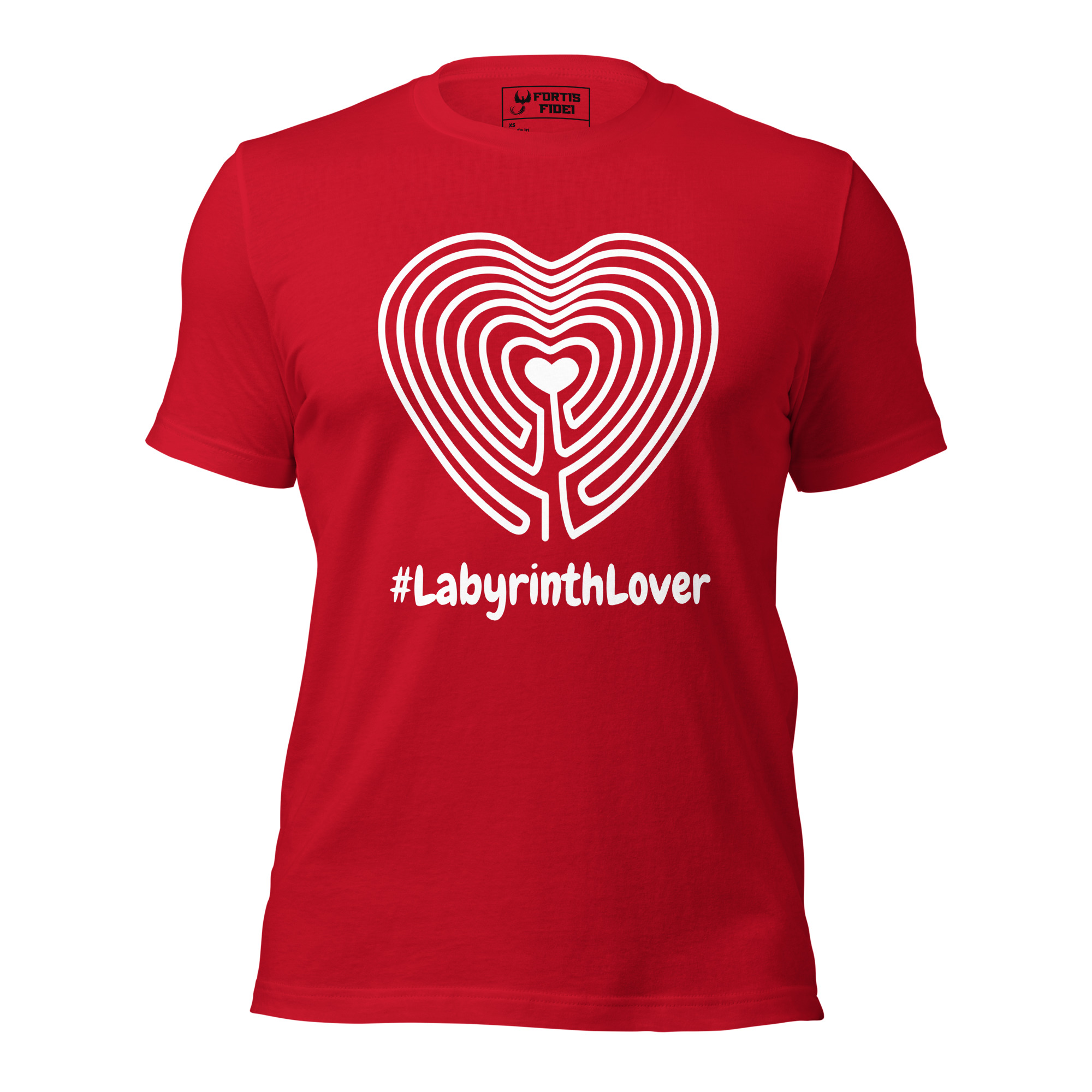 Labyrinth Heart #labyrinthlover Unisex t-shirt