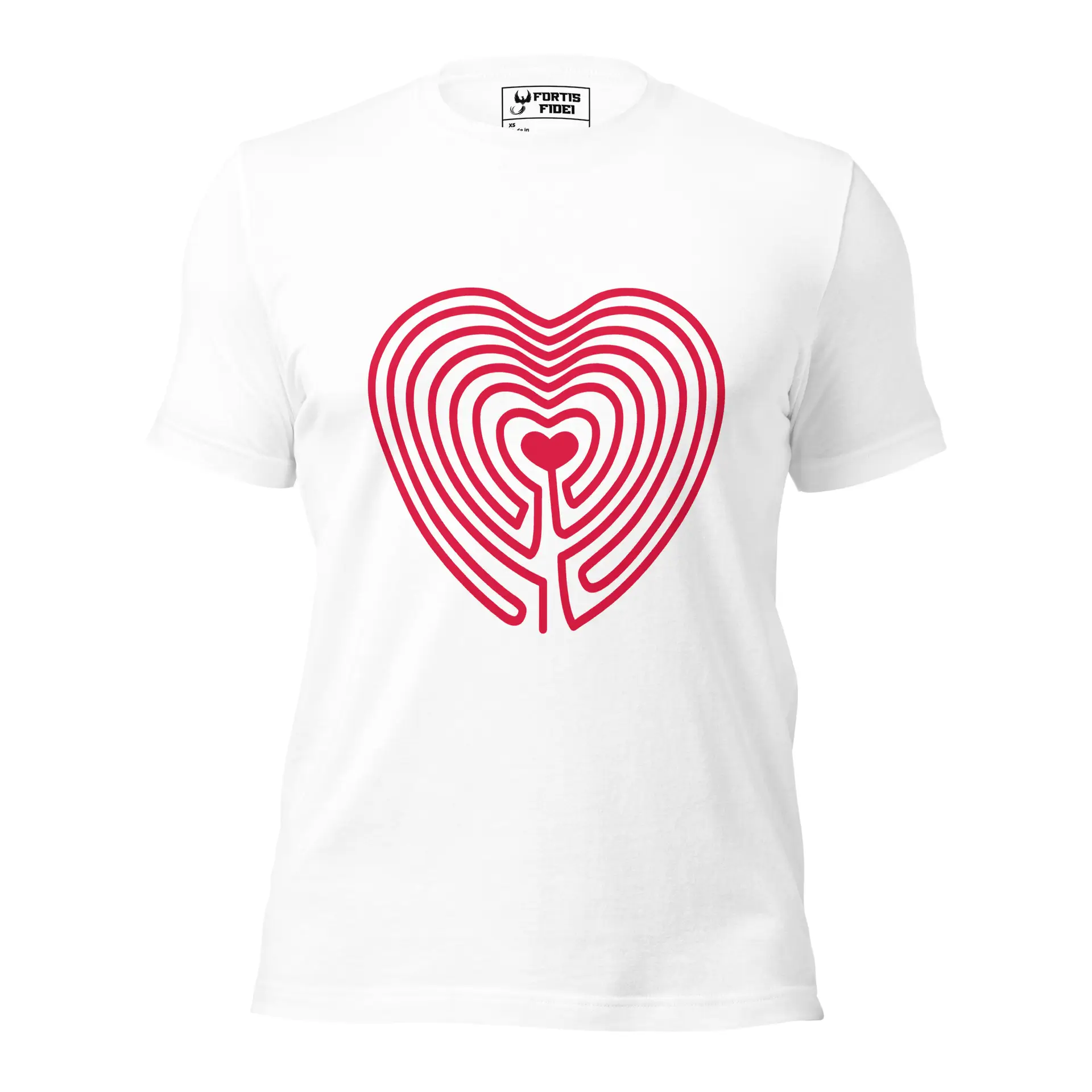 Labyrinth Heart Labyrinth Unisex t-shirt