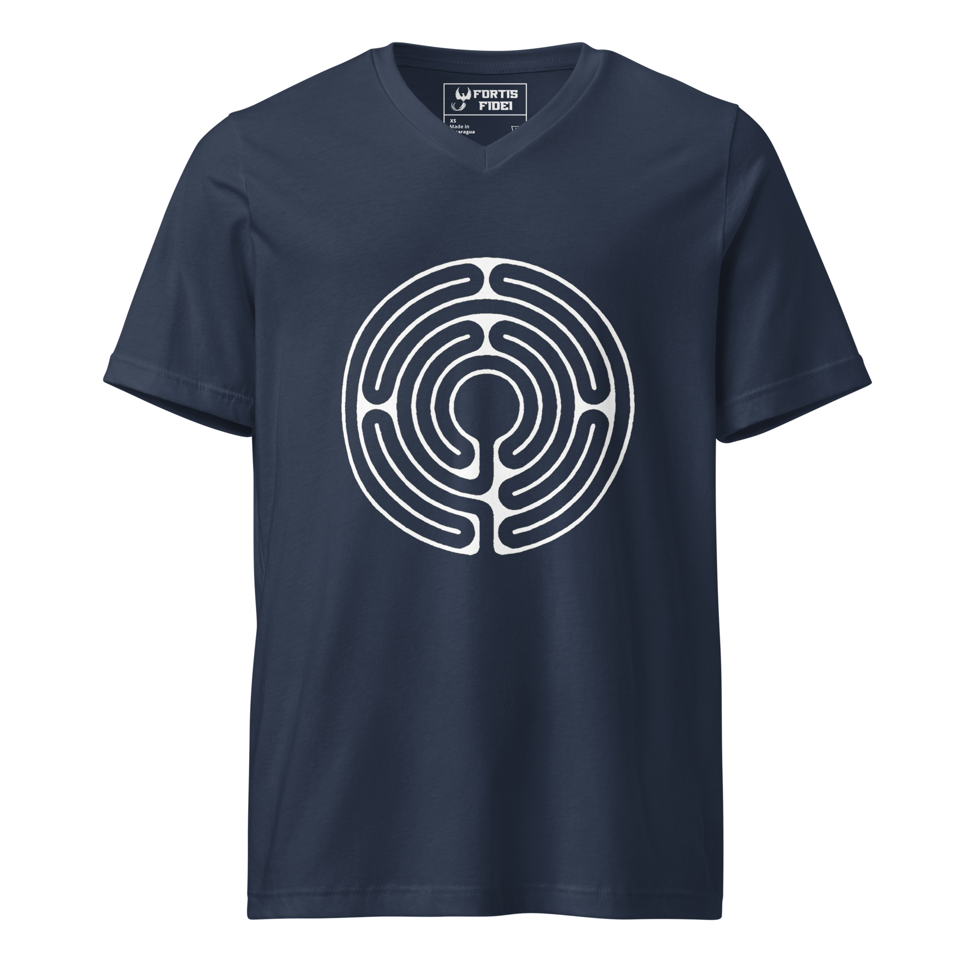 Labyrinth Abingdon Unisex SS V-Neck Tee