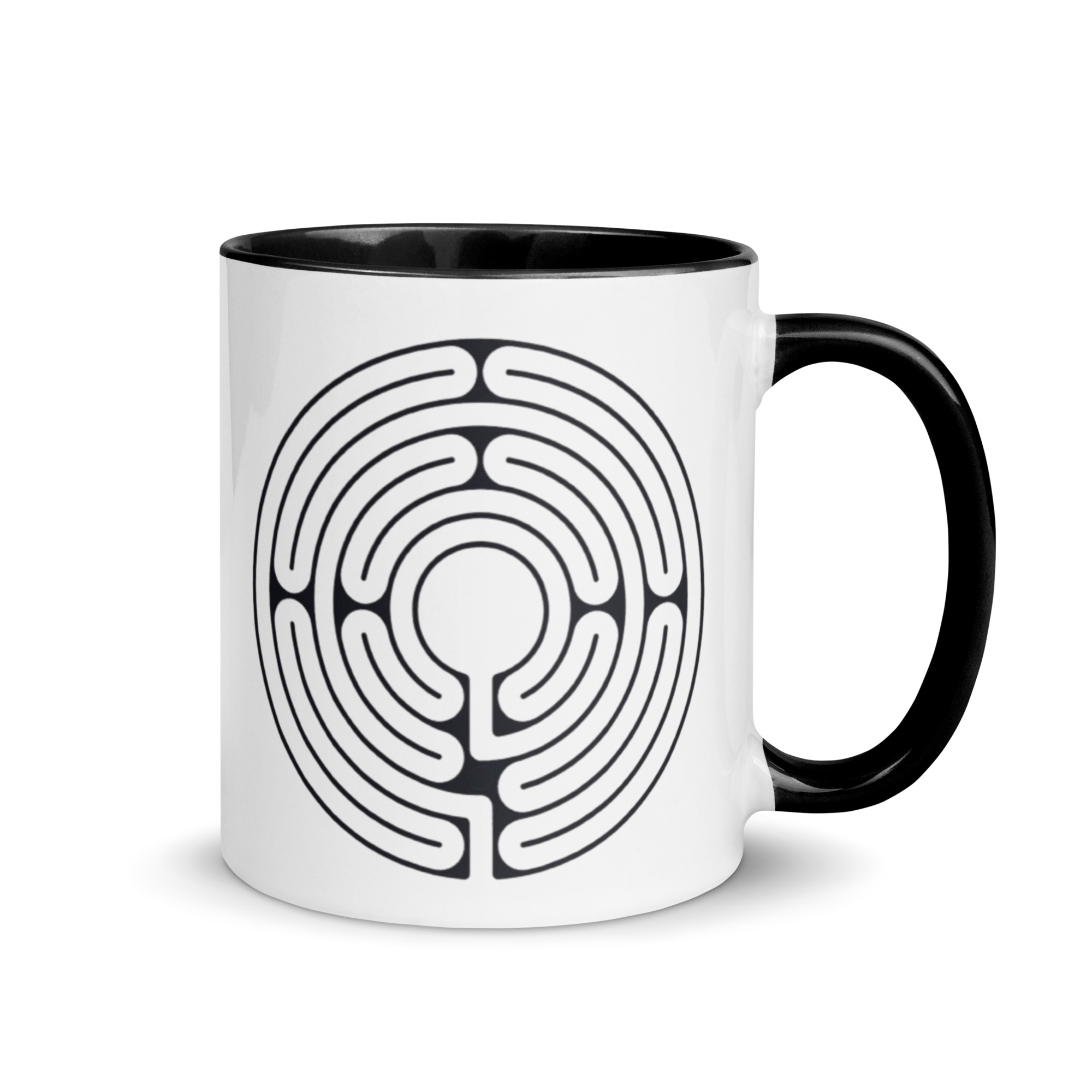 Labyrinth Santa Rosa Mug with Color Inside