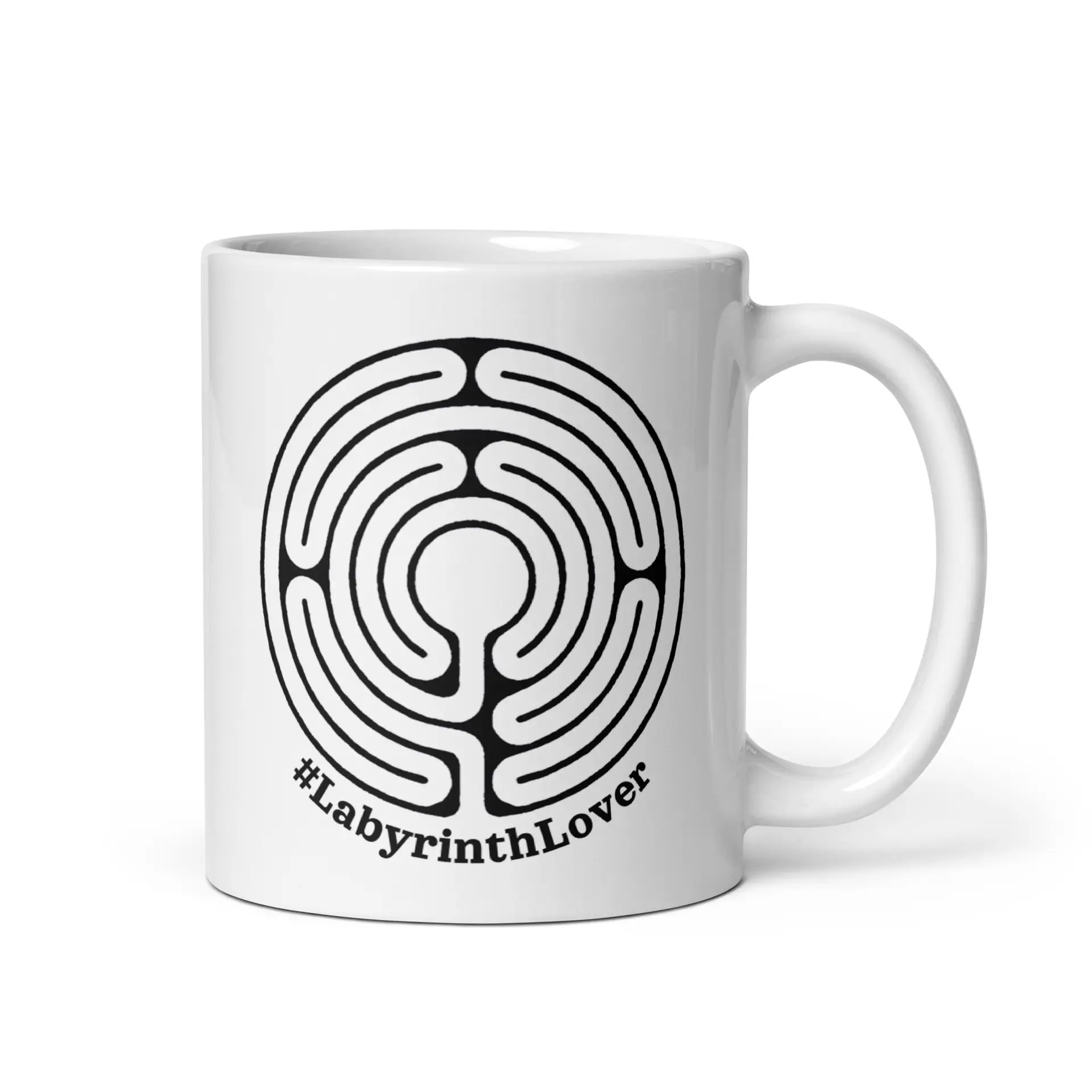 Labyrinth abingdon labyrinth #labyrinthlover White glossy mug