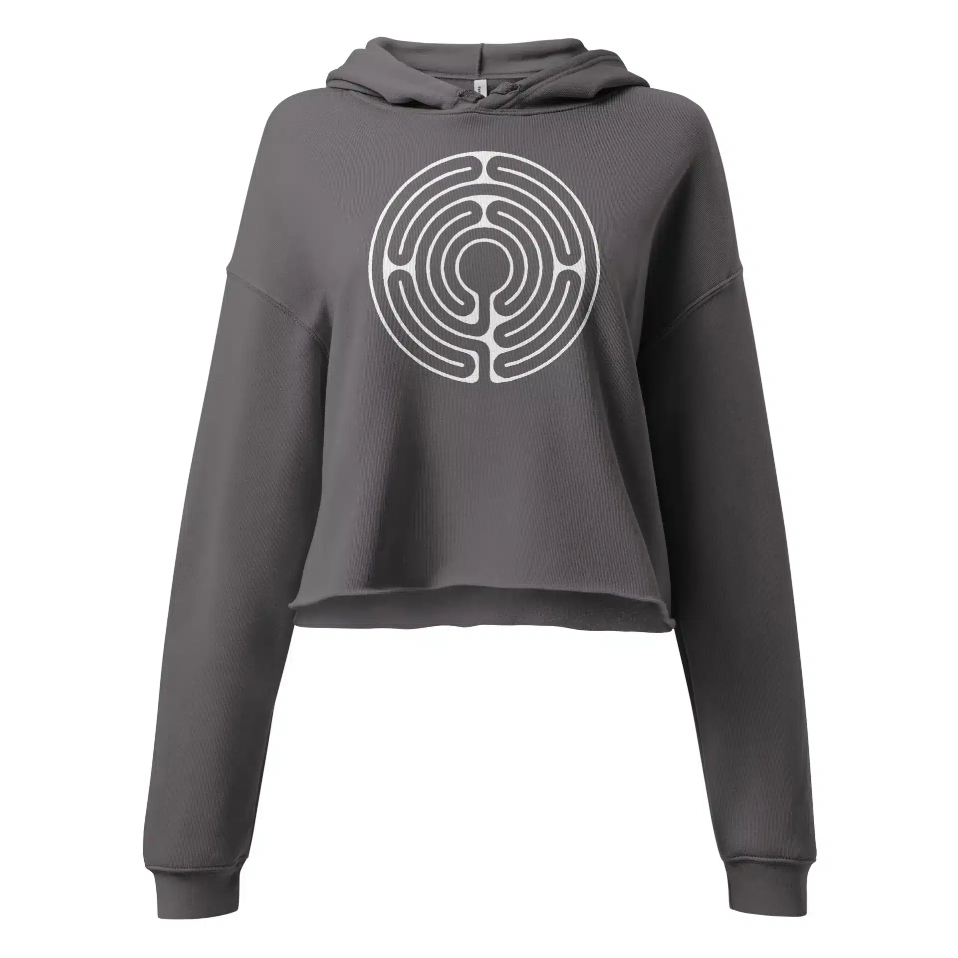 Labyrinth abingdon labyrinth Crop Hoodie