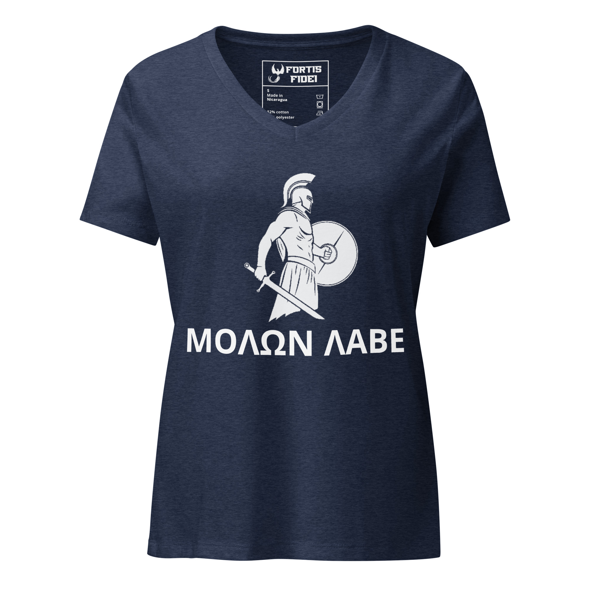 womens-relaxed-v-neck-t-shirt-heather-navy-front-69218fb4d4642.jpg