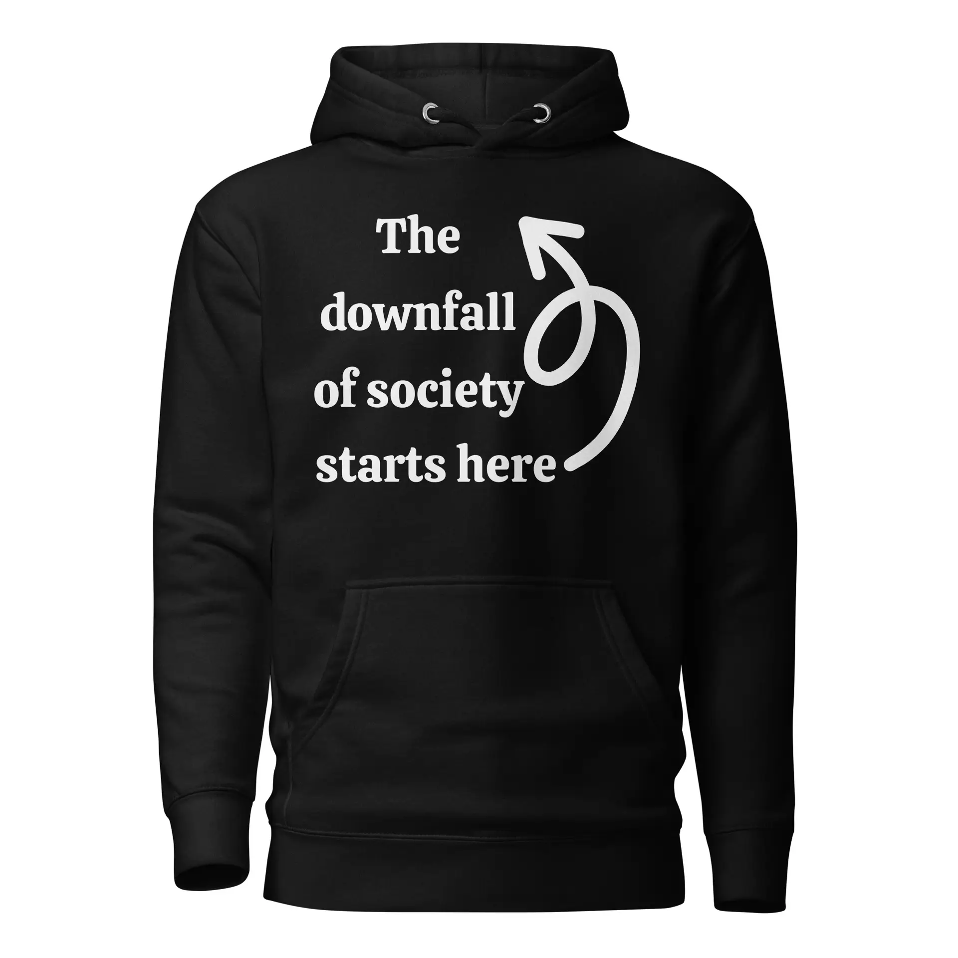 Downfall of Society Unisex Hoodie