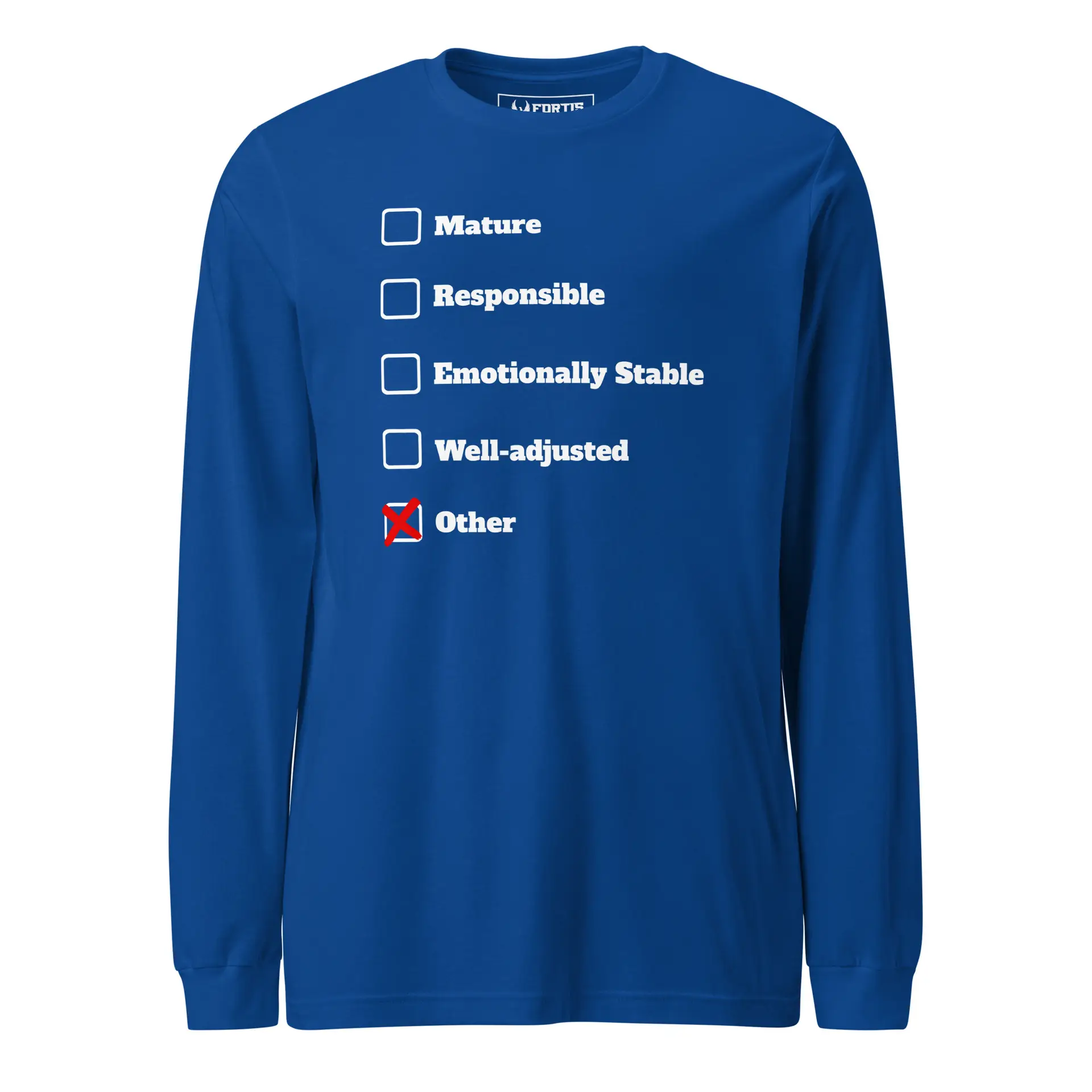 Adult Assessment Unisex Long Sleeve Tee