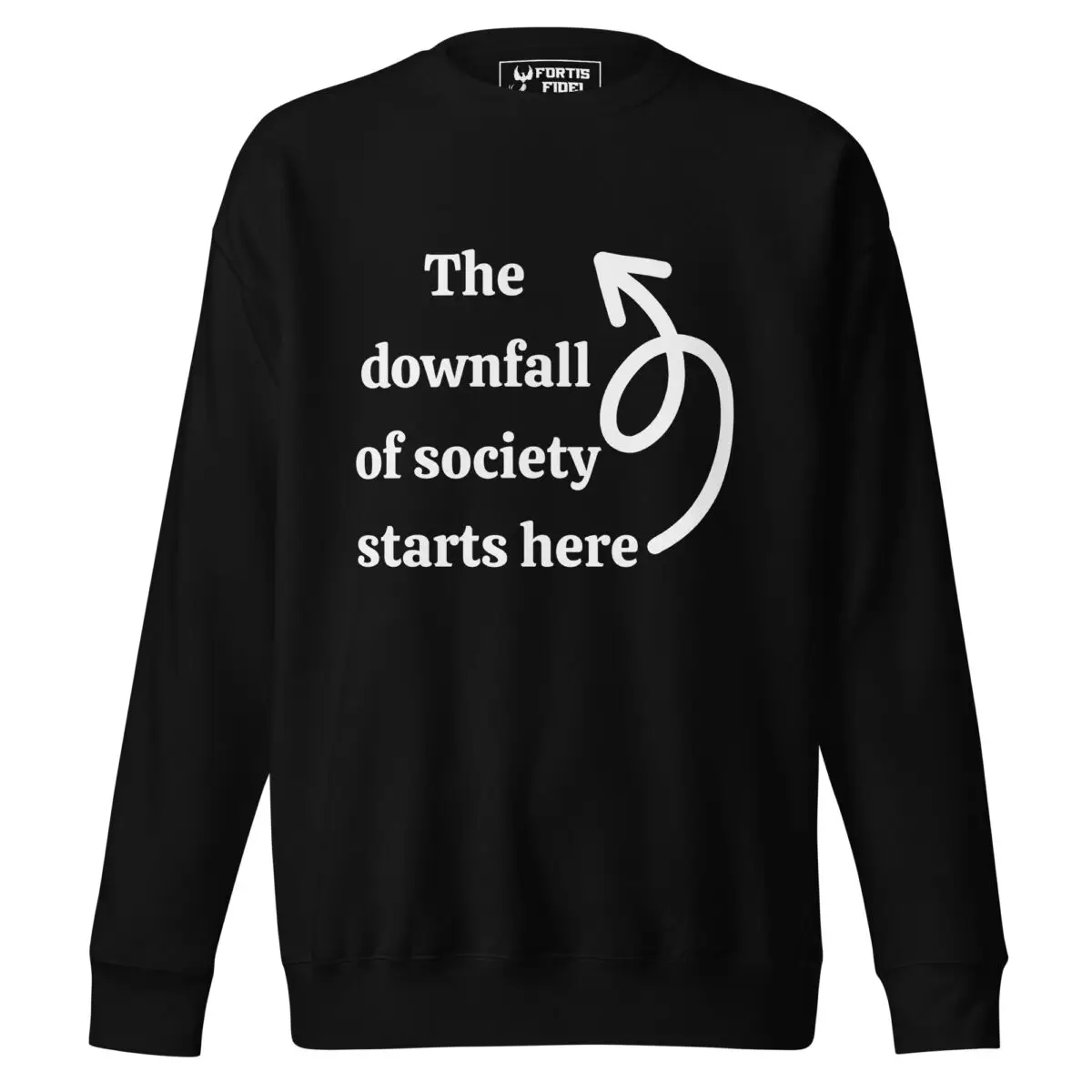 Downfall of Society Unisex Premium Sweatshirt