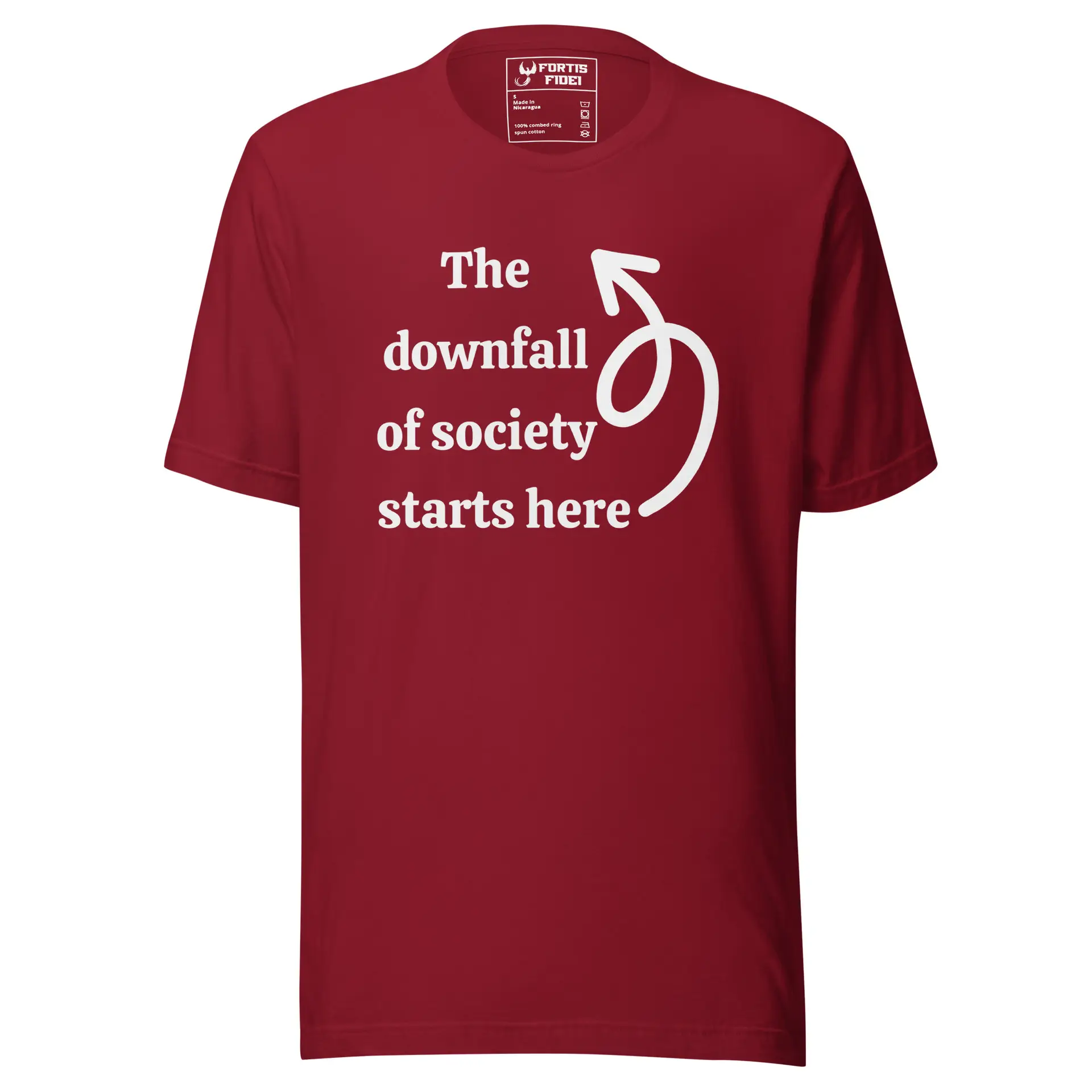 Downfall of Society Unisex t-shirt